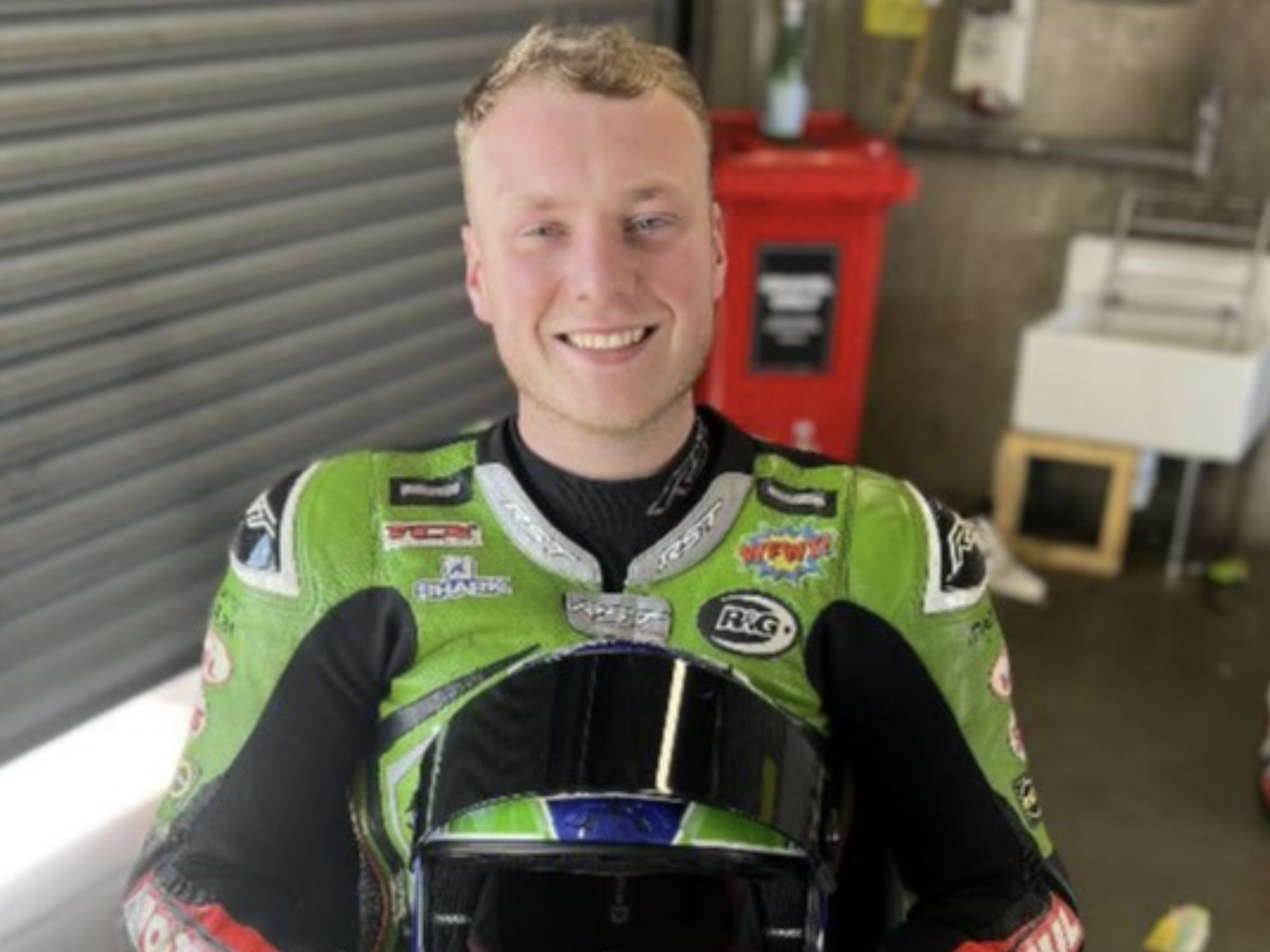 British Superbikes rider, 27, placed in induced coma after horror crash