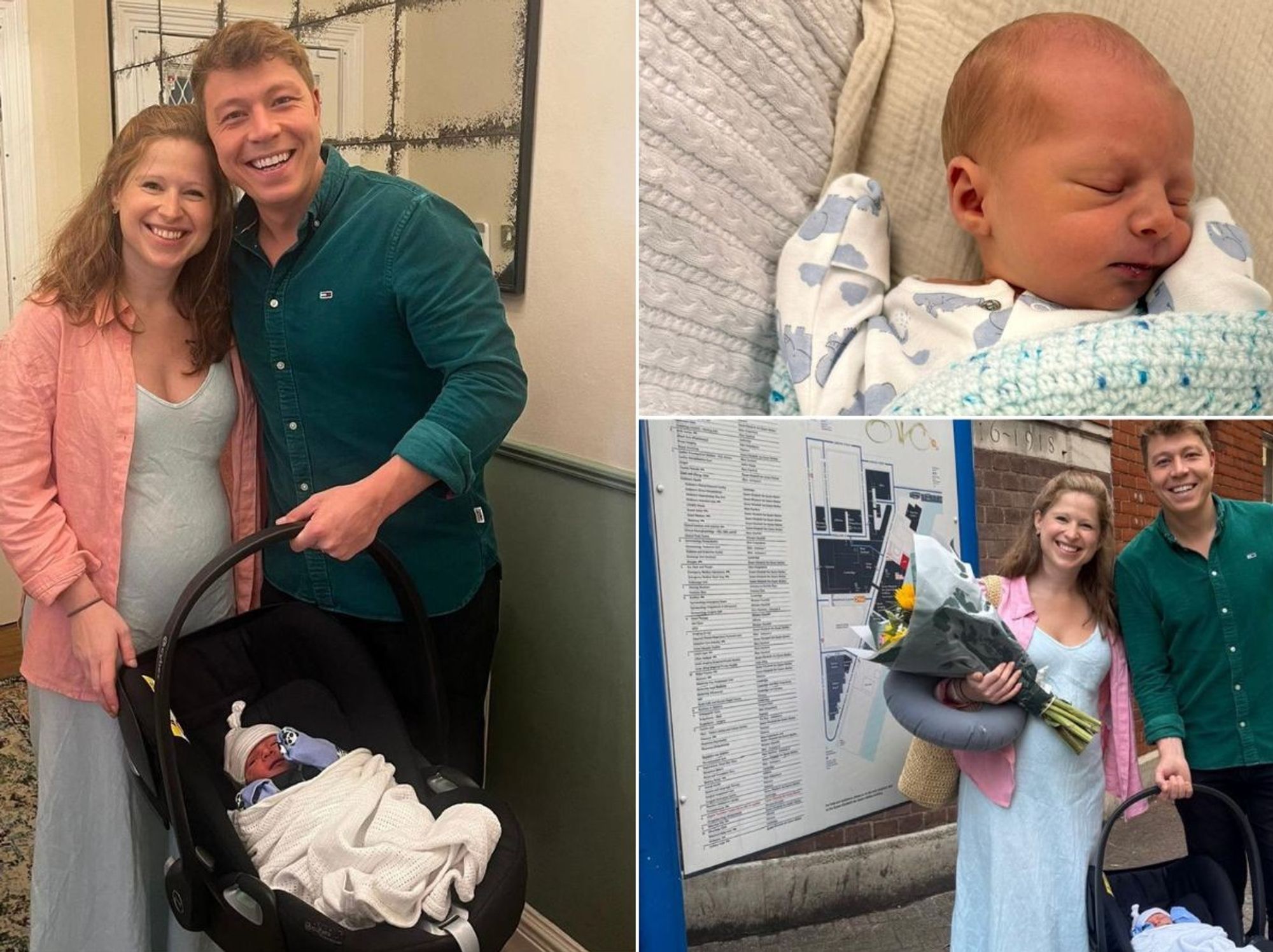 Emily Carver and Patrick Christys welcome 'happy and healthy' baby boy as GB News couple release ...