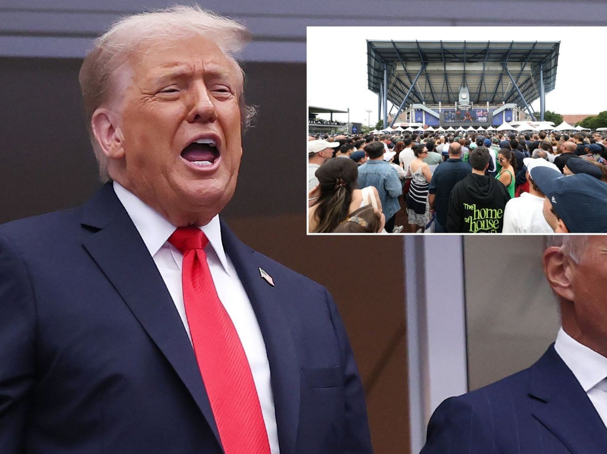 Martina Navratilova stunned by 'insane' mayhem at US Open due to Donald Trump presence