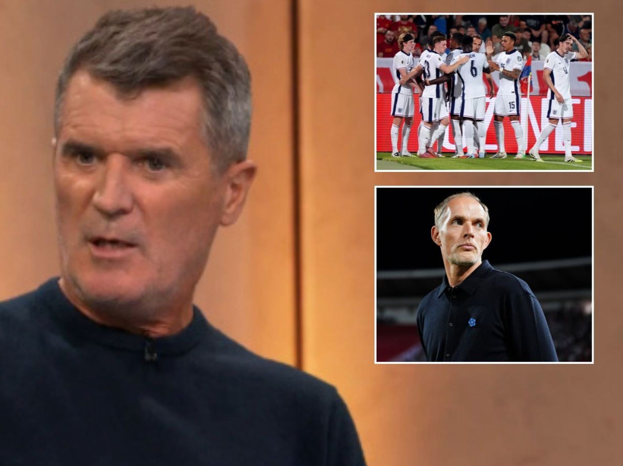 Roy Keane names England star who has given Thomas Tuchel a 'problem' after Serbia hammering