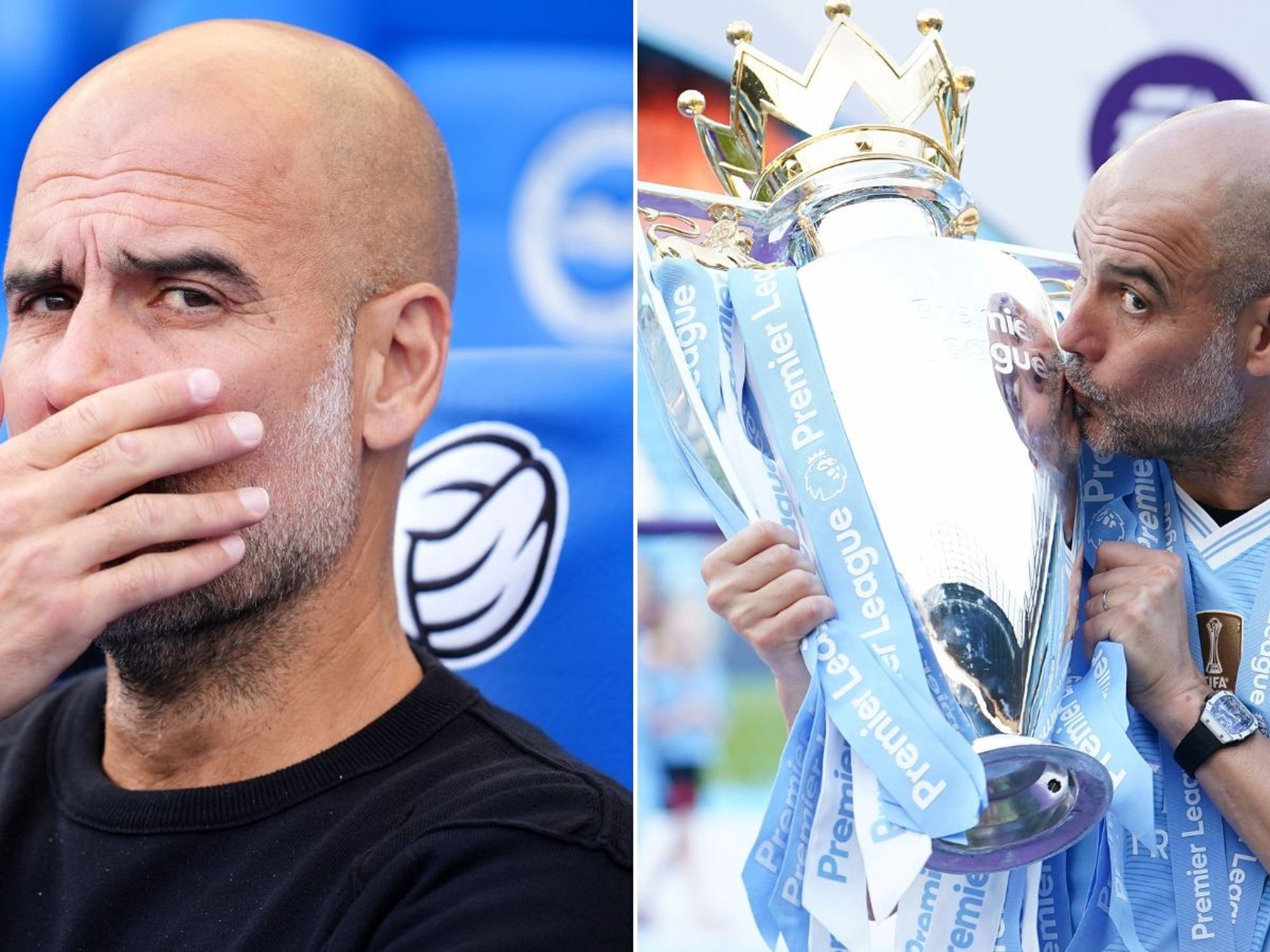'Pep Guardiola will never win big trophies again with Man City ahead of Man Utd derby'