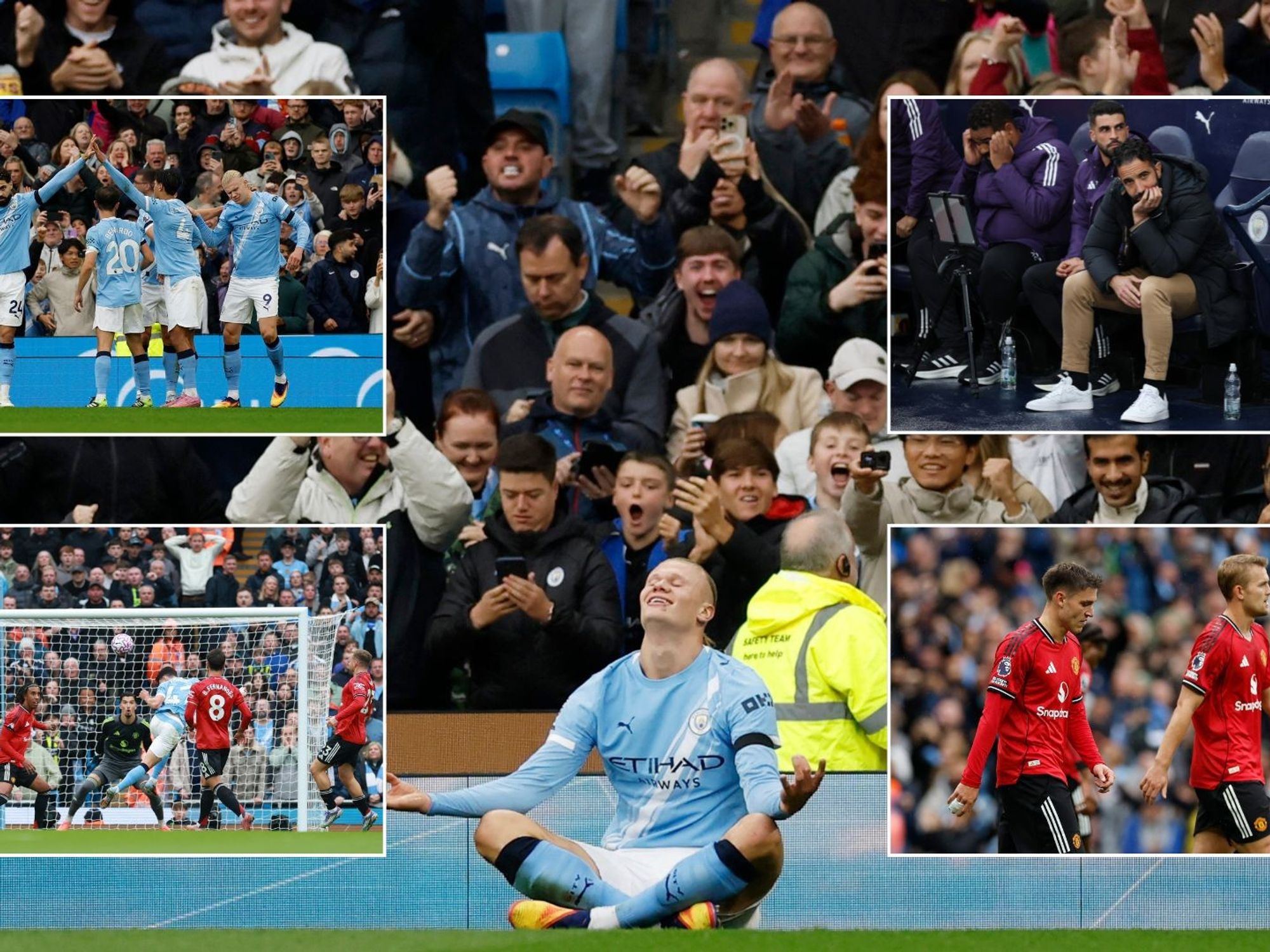 Three things we learnt as Man City sweep Man Utd aside after Erling Haaland brace