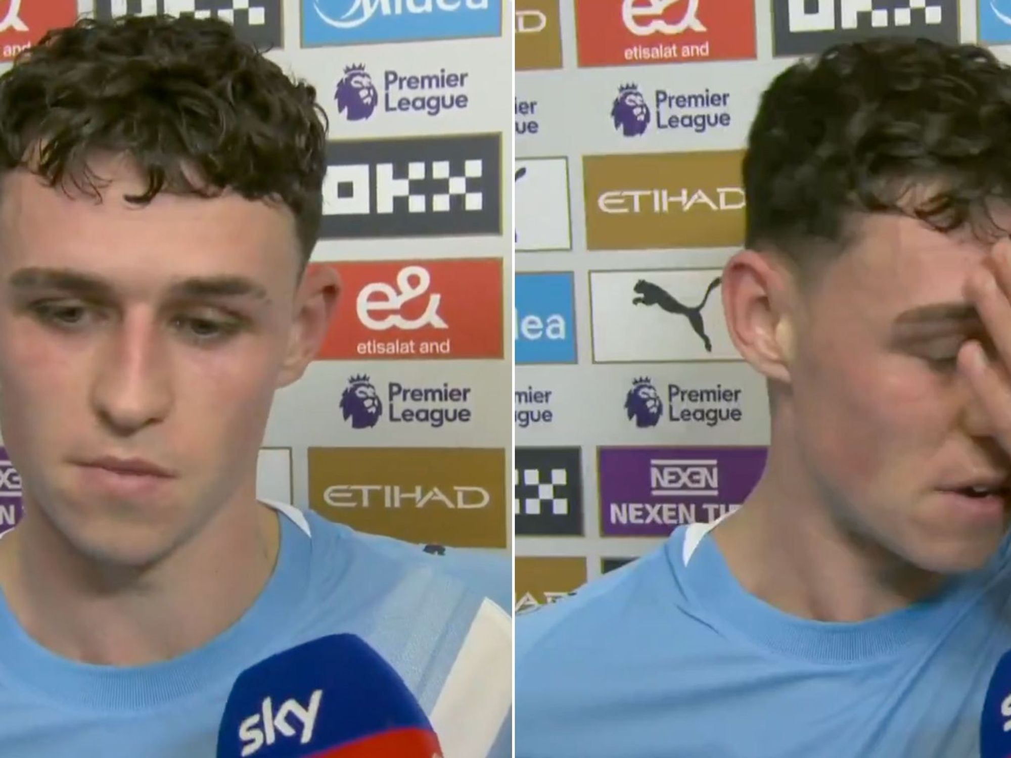 Phil Foden sends touching tribute to Ricky Hatton after Manchester derby victory