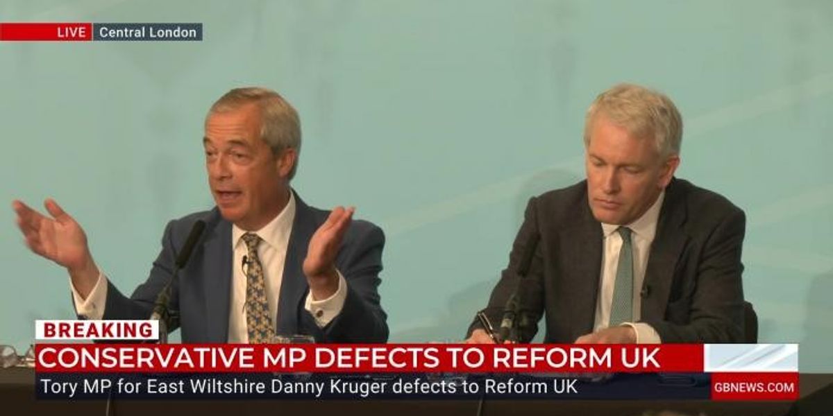 Danny Kruger admits Reform defection is a ‘significant personal risk’ Danny Kruger admits Reform defection is a ‘significant personal risk’