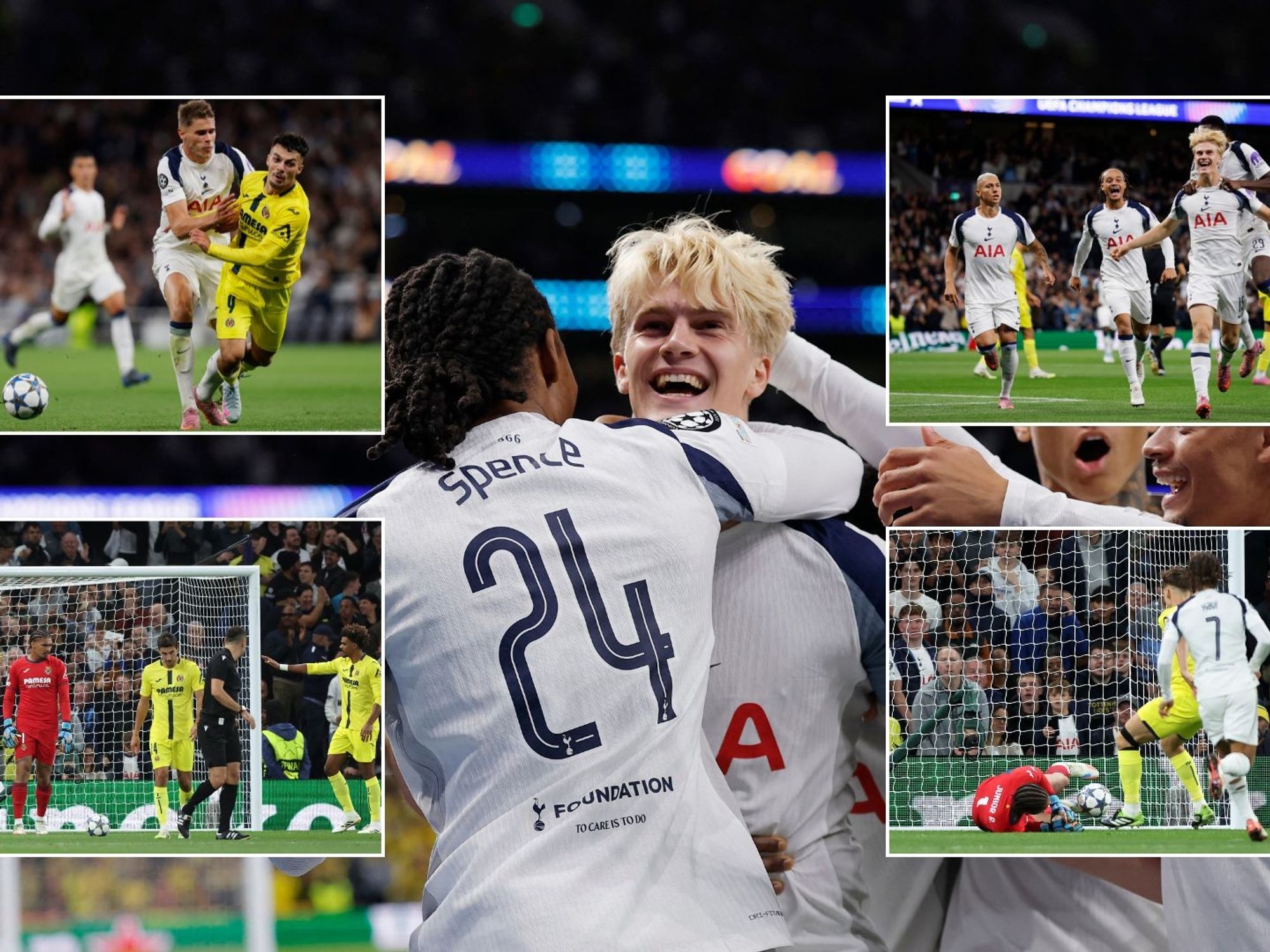 Three things we learnt as Spurs beat Villarreal after early goalkeeper howler