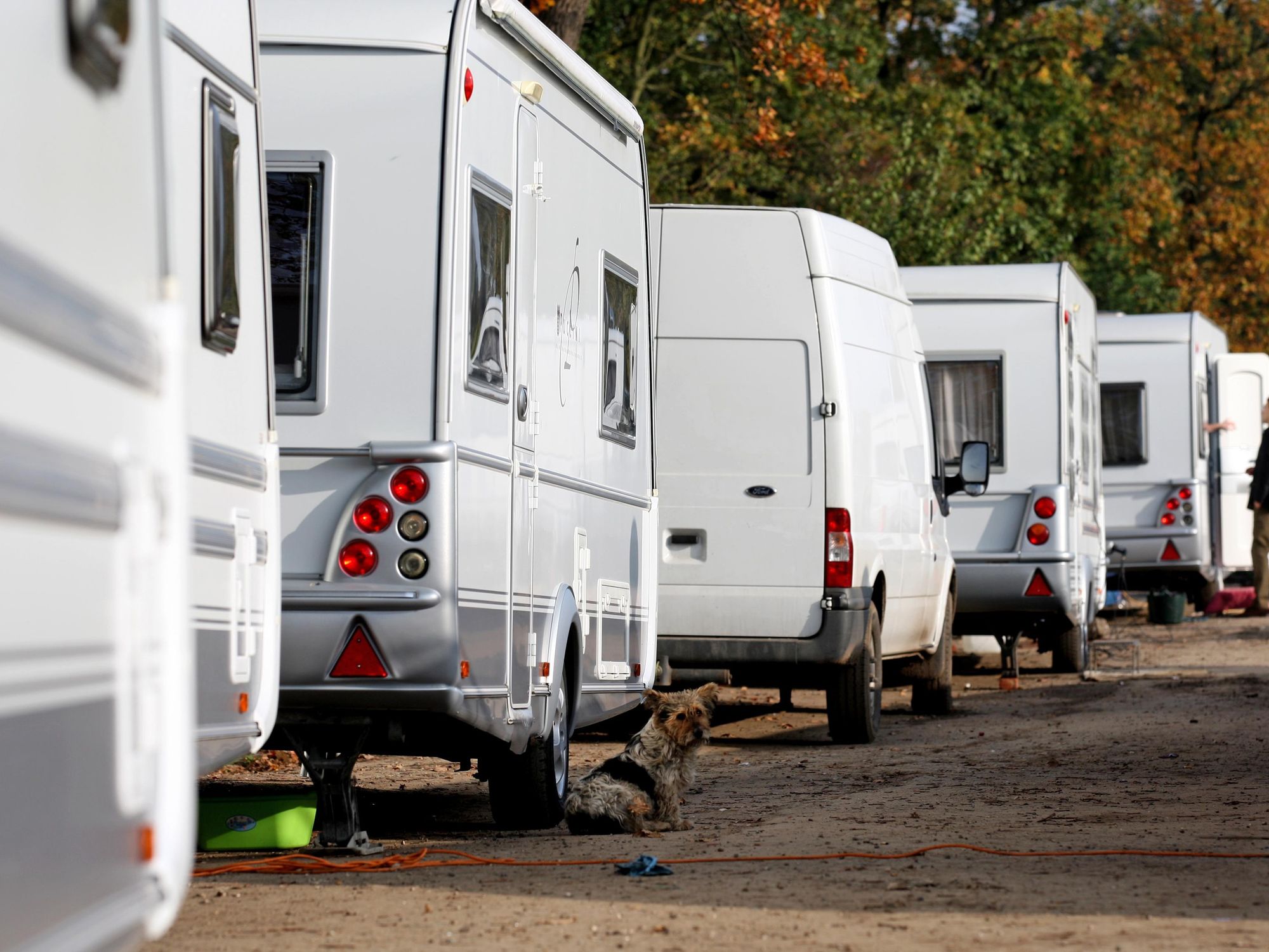 Fears of 'serious unrest' in leafy villages after travellers bulldoze green belt and launch 'mili...