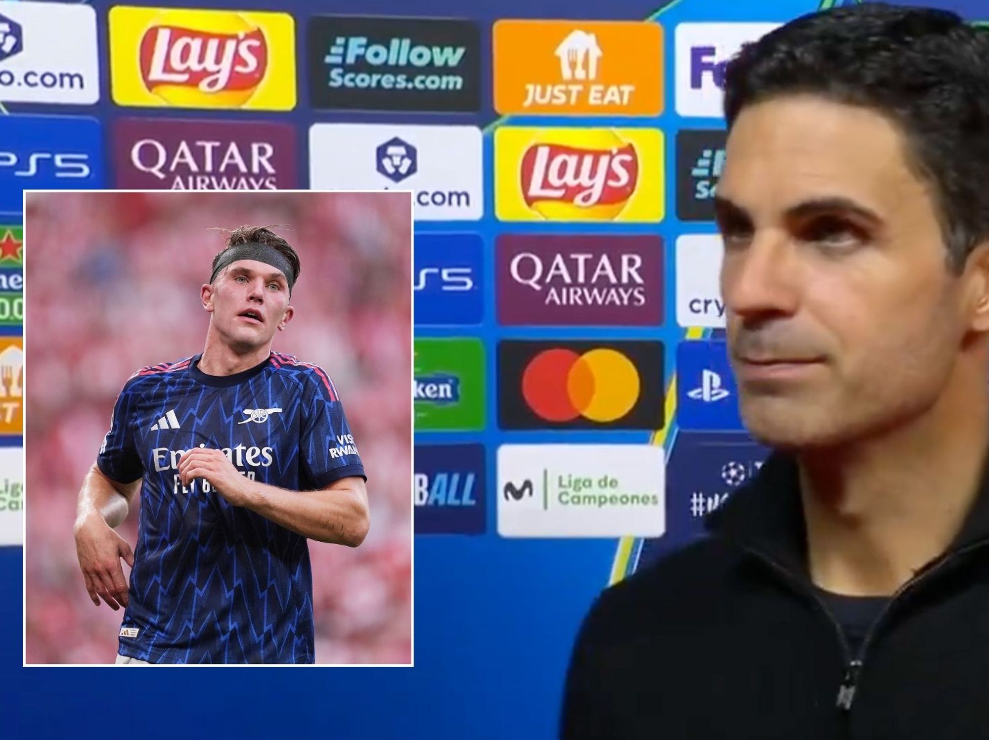 Mikel Arteta sets record straight on Viktor Gyokeres after Arsenal star was subbed in Athletic Bilbao win