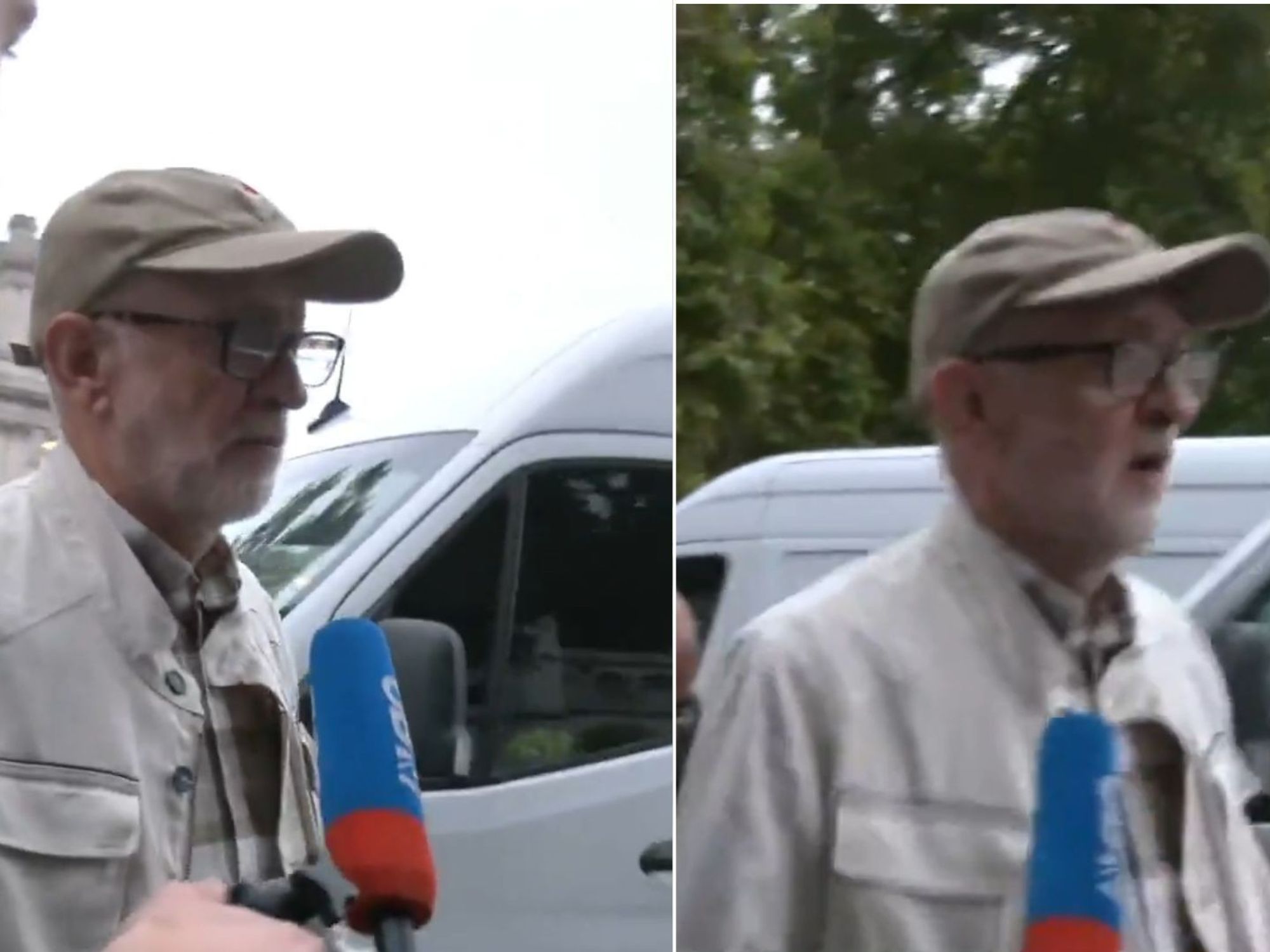Jeremy Corbyn tells GB News there’s ‘no reason’ for Donald Trump state visit as he joins protests