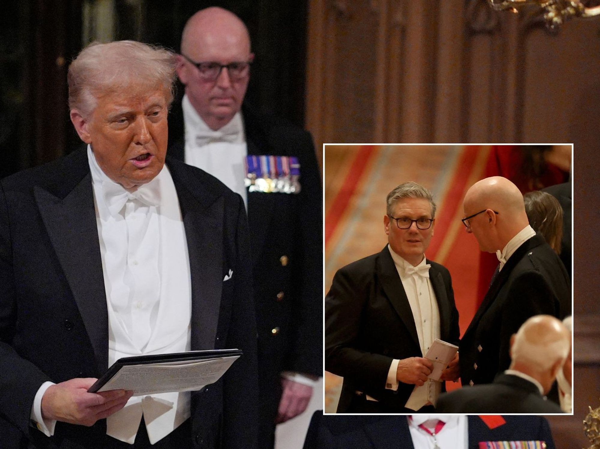 Donald Trump State Visit LIVE: Keir Starmer braces for awkward Epstein questions as President's v...