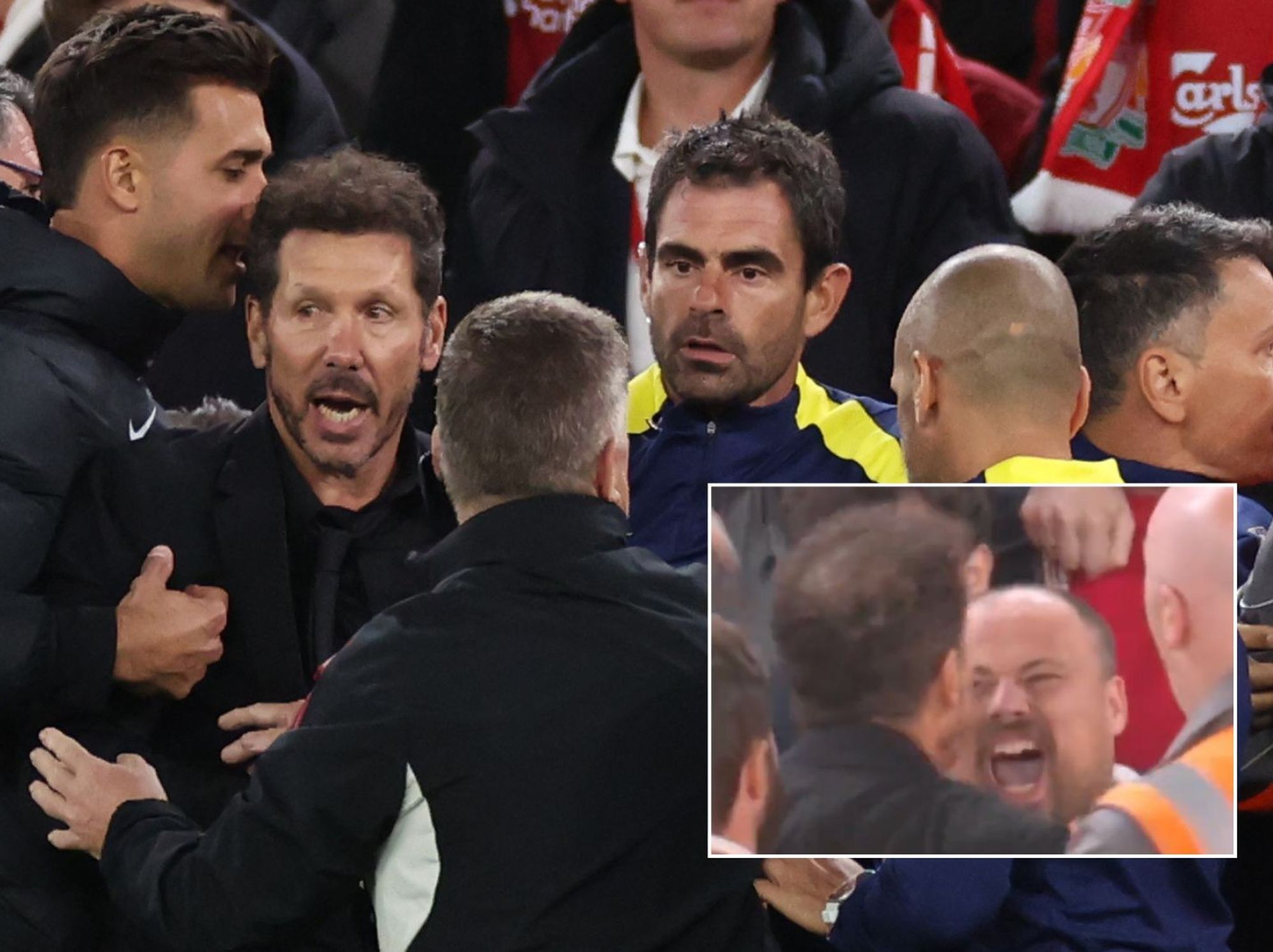 Liverpool fan at the centre of Diego Simeone clash gives five-word message to Atletico Madrid boss