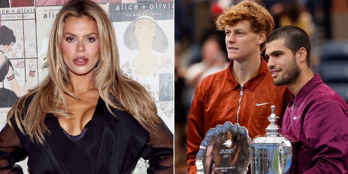 NextImg:Model makes feelings clear on rumours she dated Carlos Alcaraz and Jannik Sinner at US Open