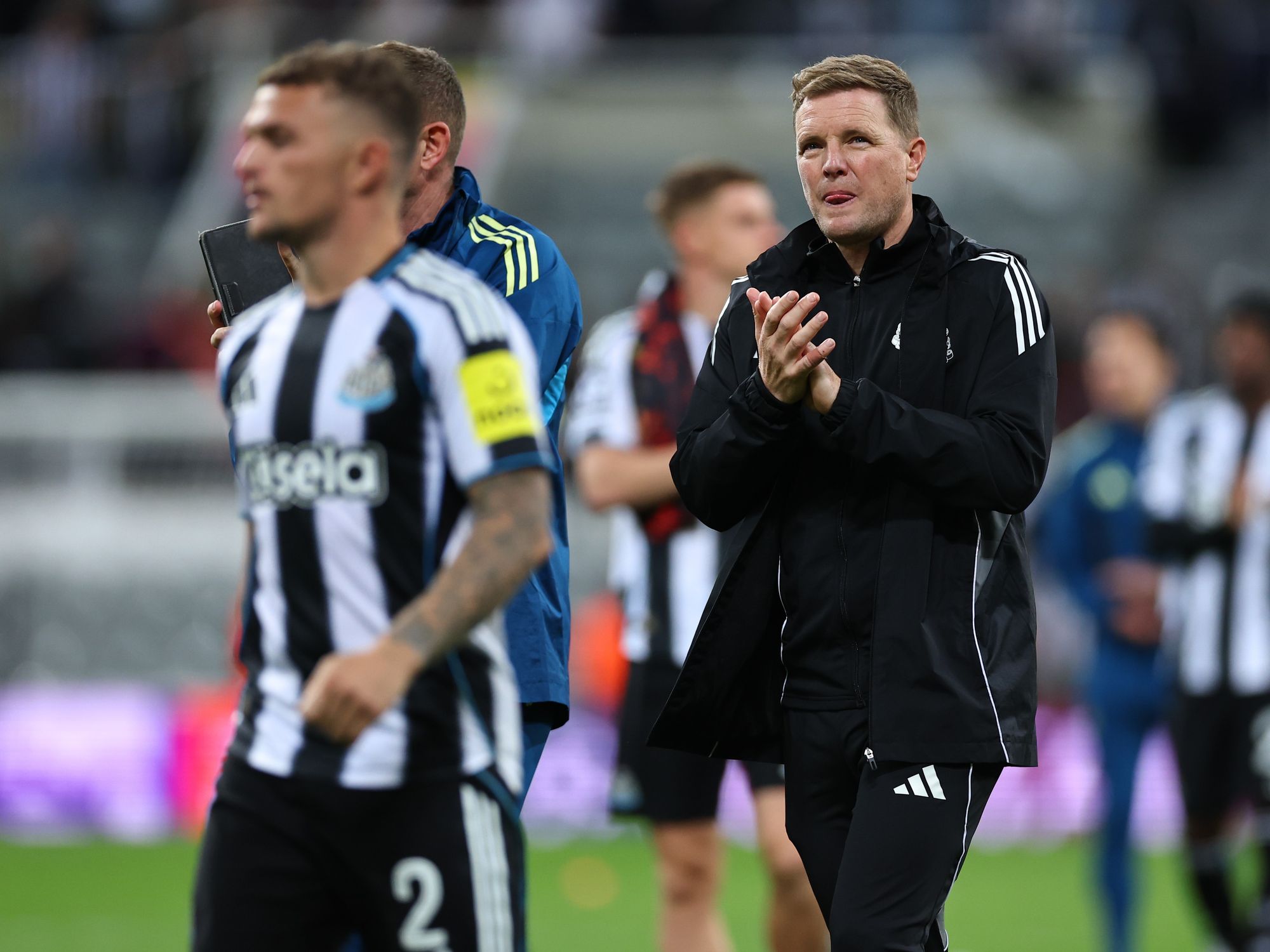 Newcastle boss Eddie Howe makes complaint after Champions League defeat to Barcelona