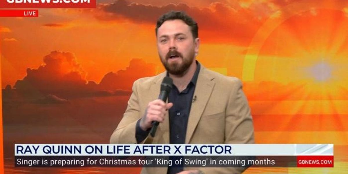 NextImg:WATCH: X Factor star Ray Quinn performs live on GB News