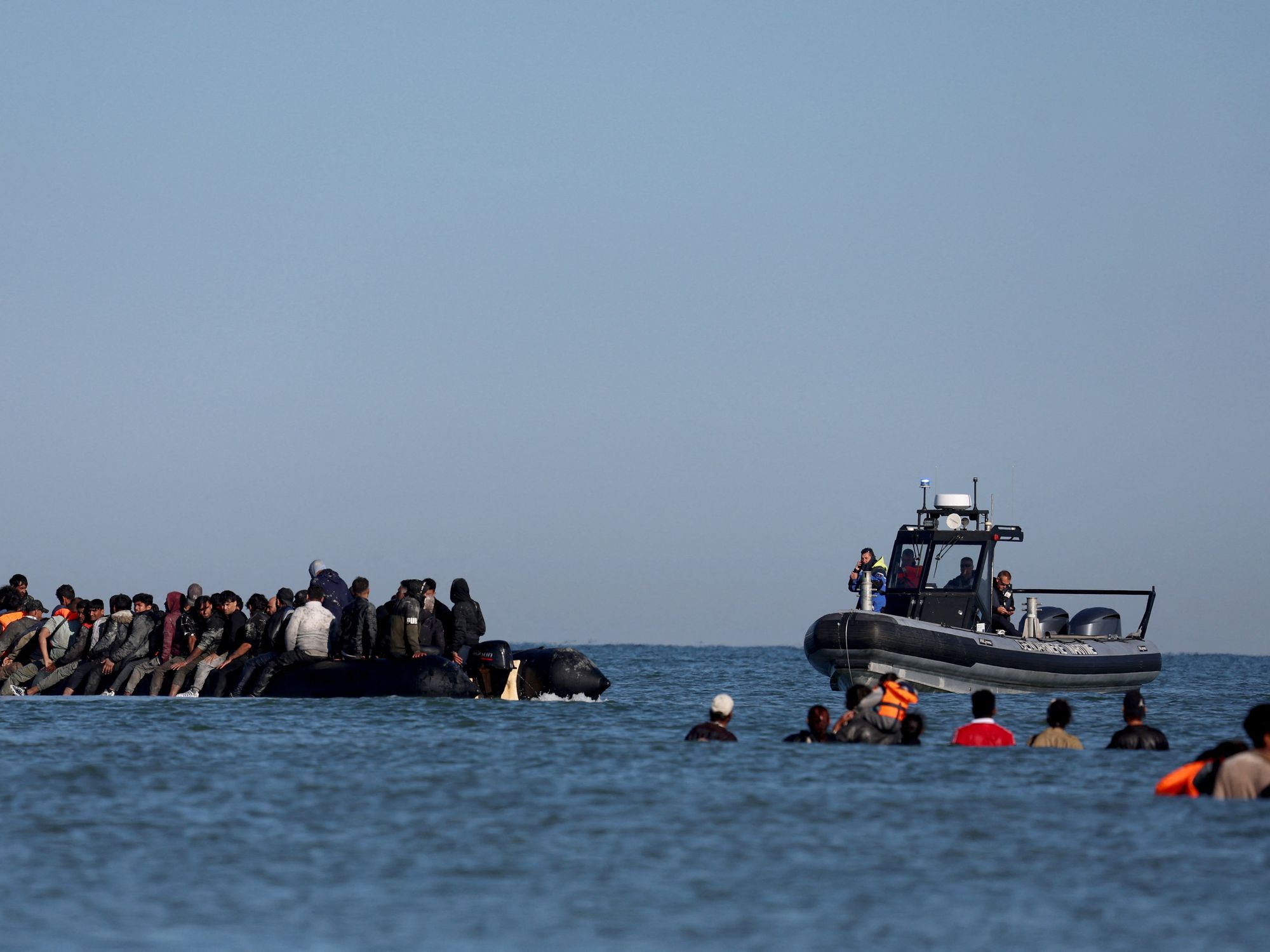 Third small boat migrant returned to France under 'one in one out deal'