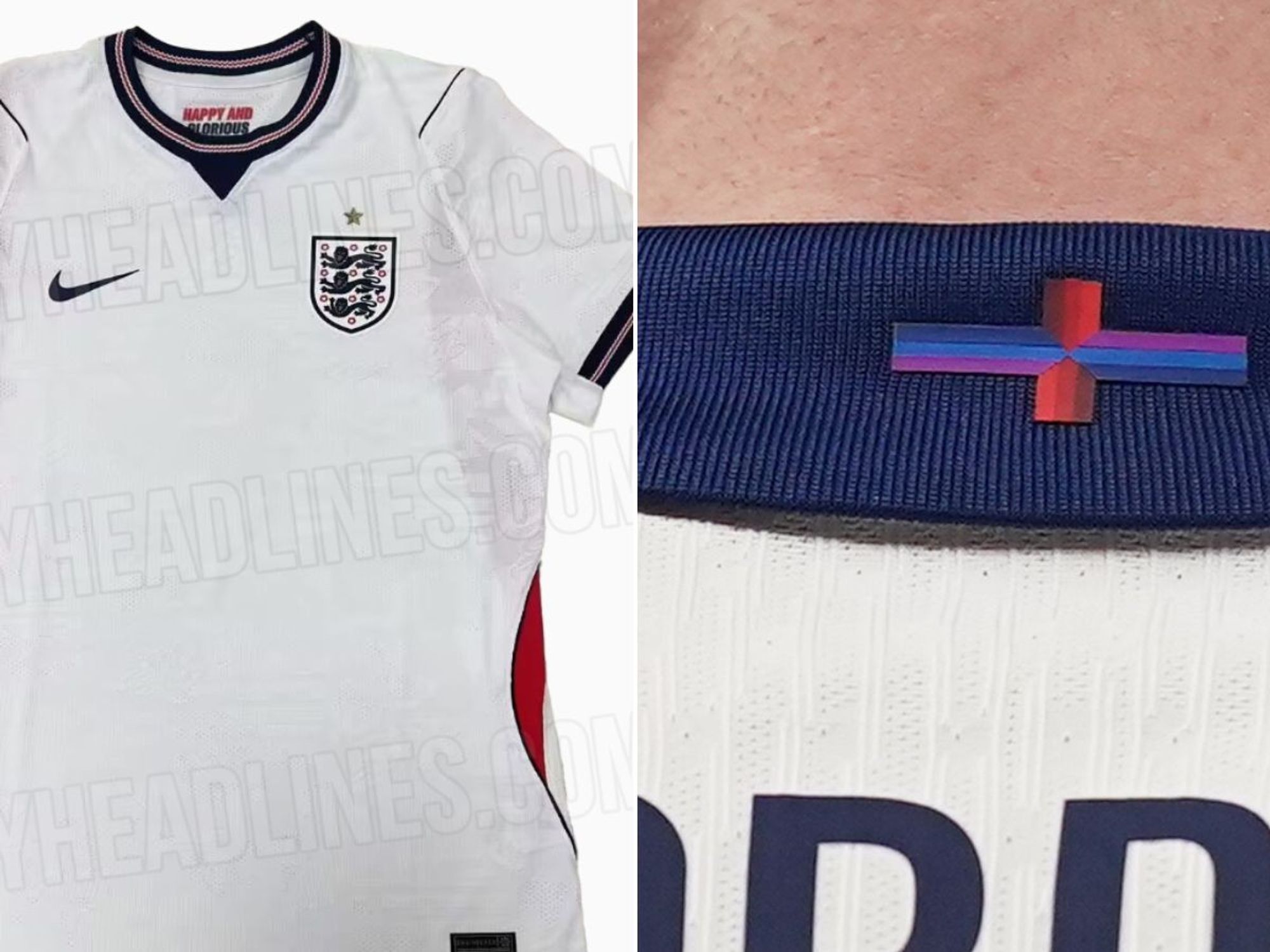 England's new football shirt to have patriotic twist after St George's Cross controversy