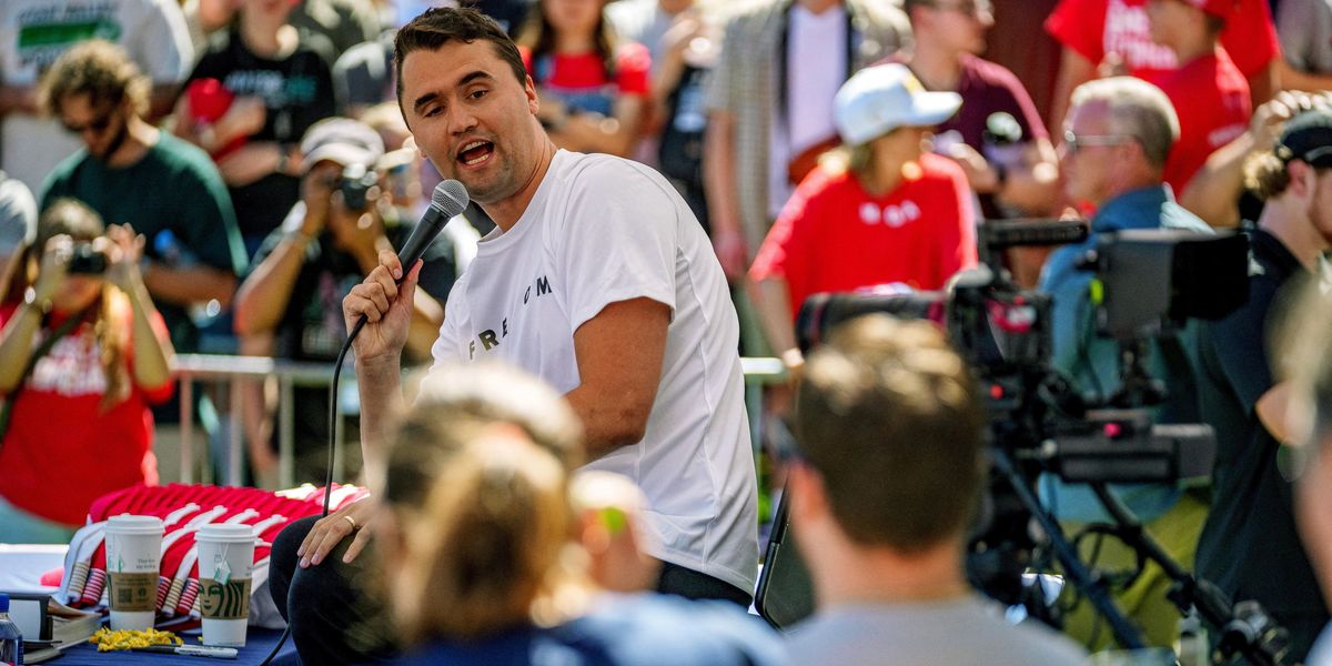 NextImg:BBC newsreader appears to brand Charlie Kirk 'far right' - LISTEN