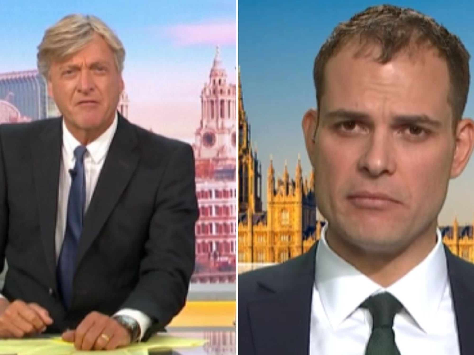 ITV GMB viewers blast 'cringe' interview as MP quizzed over hostage concerns amid Palestine decis...
