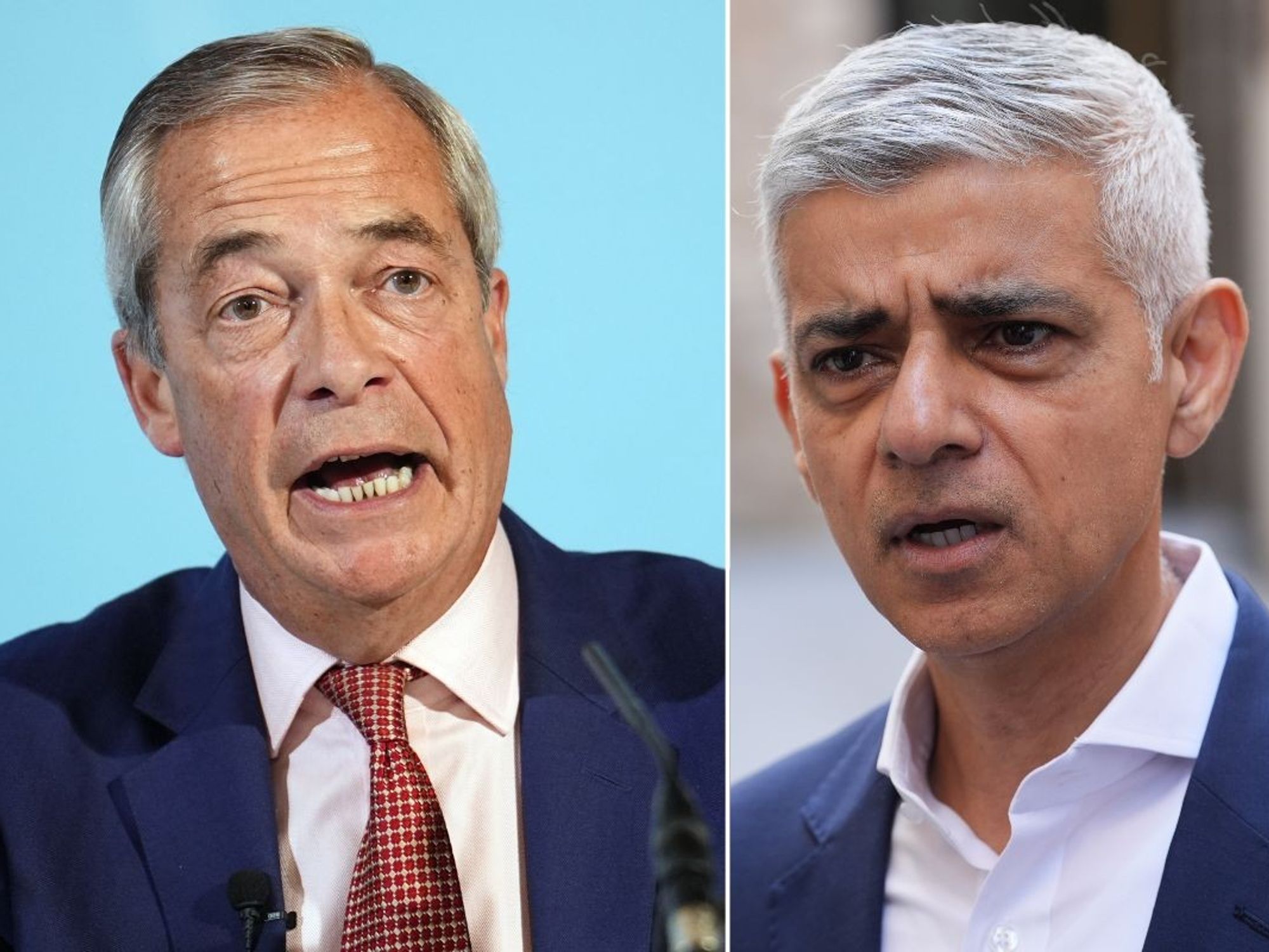 Nigel Farage sends Sadiq Khan warning as row erupts over Reform’s migration plan - 'We will do battle!'