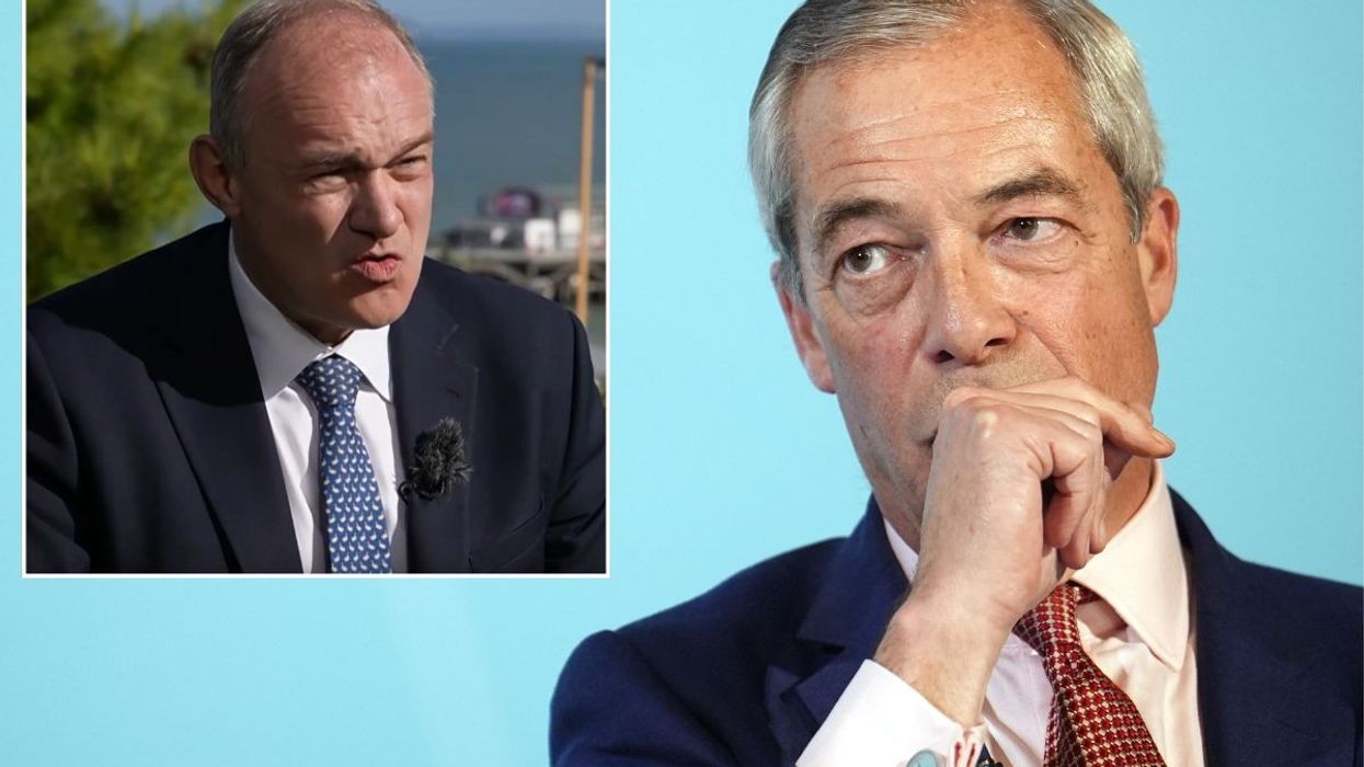 Nigel Farage is 'threat to our country and democracy,' Ed Davey tells GB News