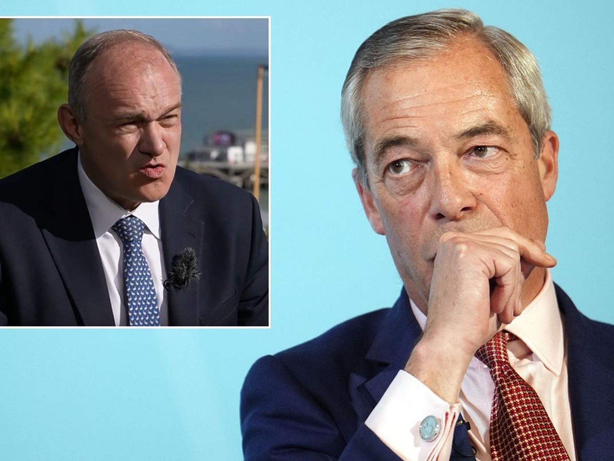 Nigel Farage is 'threat to our country and democracy,' Ed Davey tells GB News
