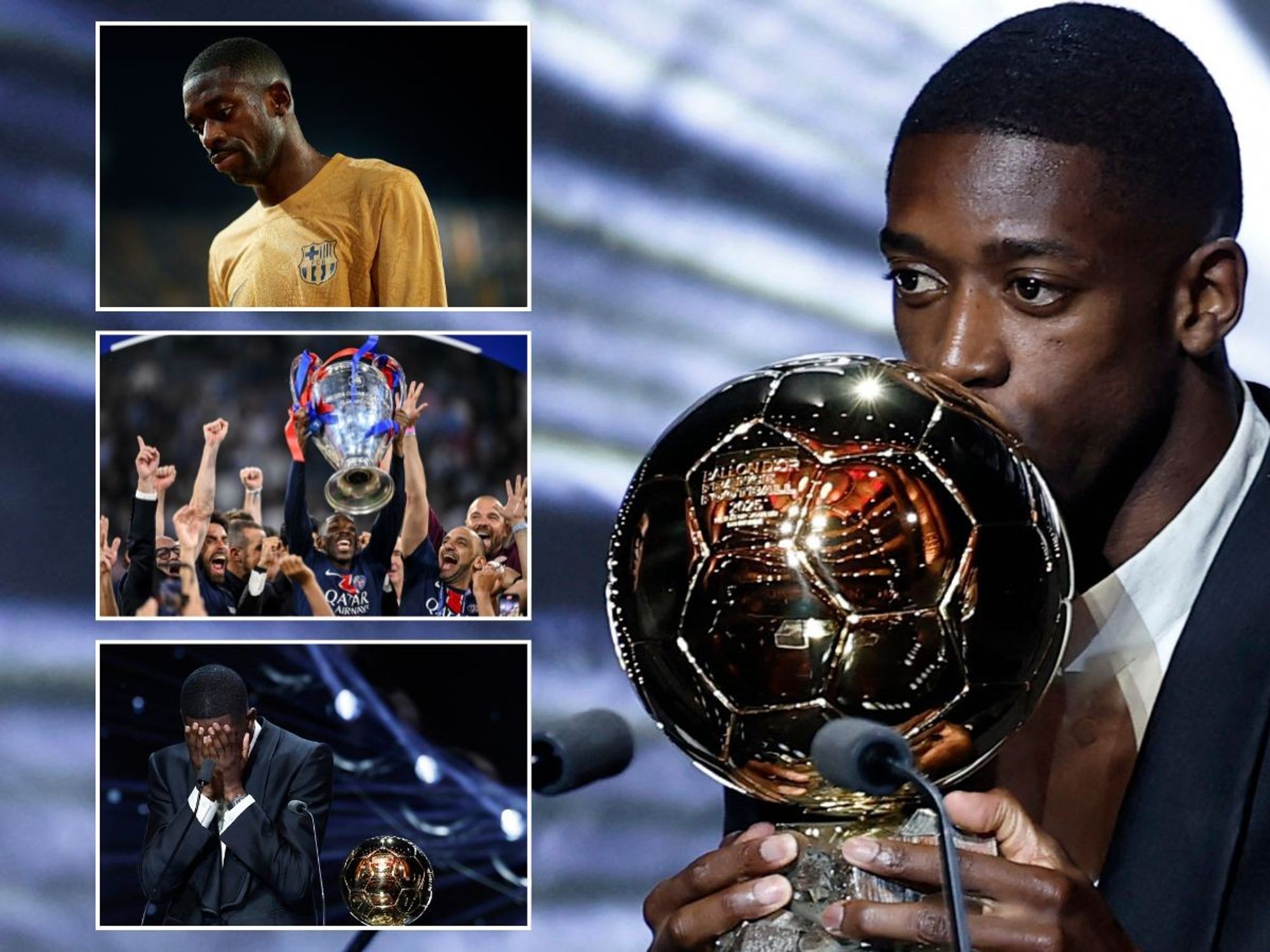 Who is Ousmane Dembele? The PSG star who overcame a 'gaming addiction' to secure Ballon d'Or glory