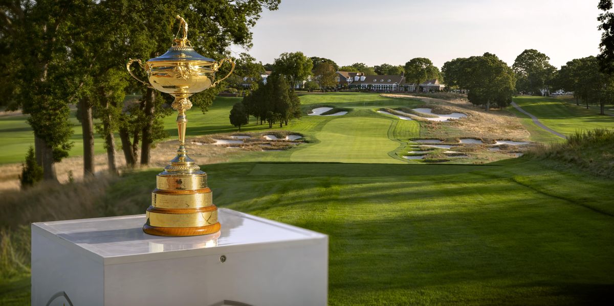 NextImg:Bethpage Black removes iconic sign as Team Europe and Team USA prepare for Ryder Cup battle