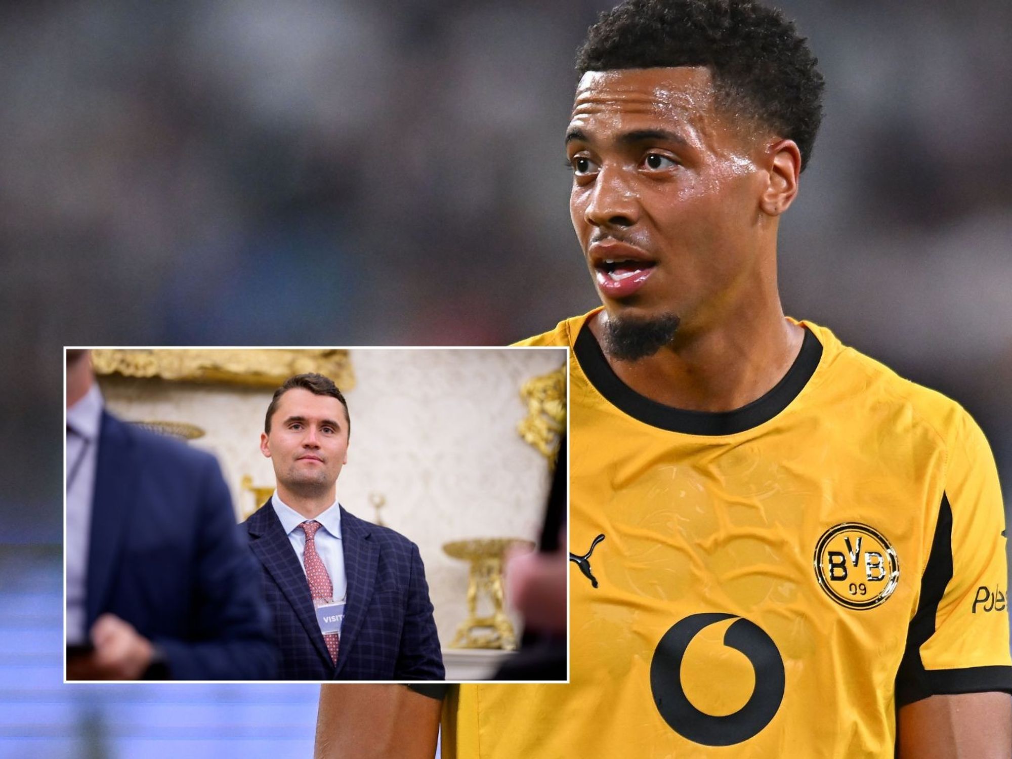 Borussia Dortmund give stern warning to star midfielder after controversial Charlie Kirk post