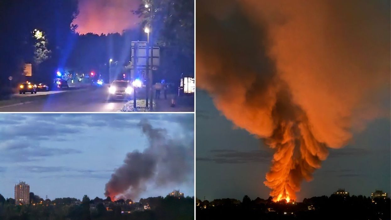 'Serious explosion' leaves homes shaking as emergency services order evacuation