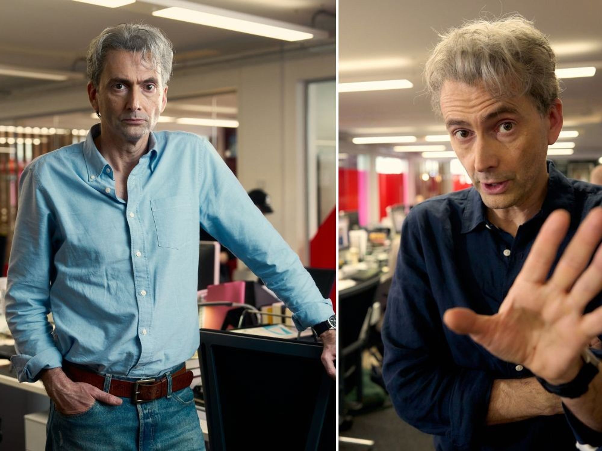 ITV The Hack viewers distracted by 'lamentable' David Tennant feature as true-life drama debuts: ...