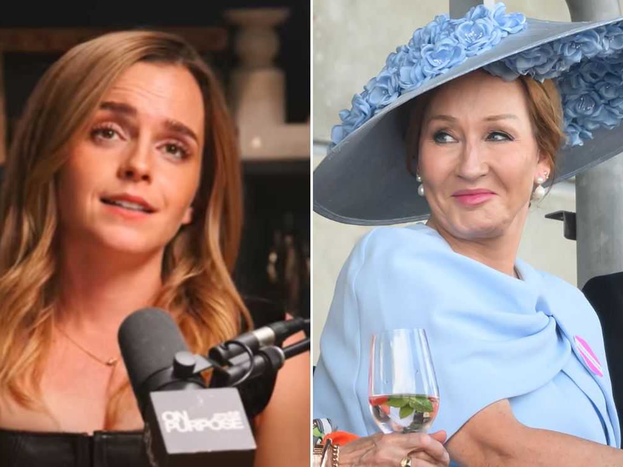 Emma Watson extends olive branch to JK Rowling as she makes U-turn on Harry Potter author stance
