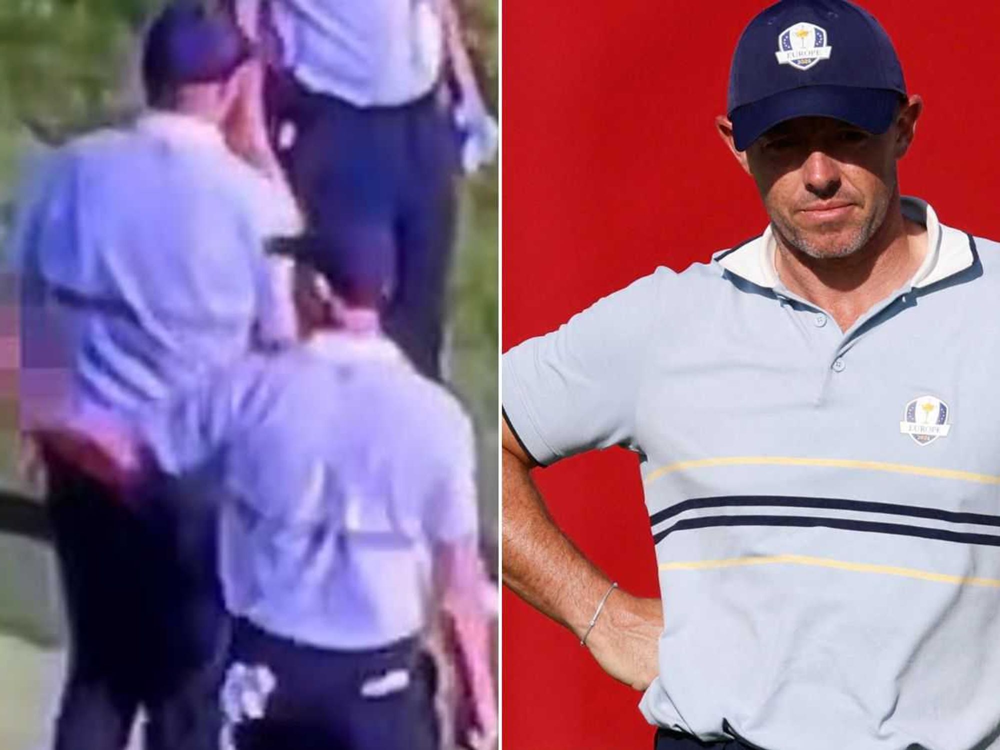 Rory McIlroy appears to swear at American fans as controversy strikes at Ryder Cup