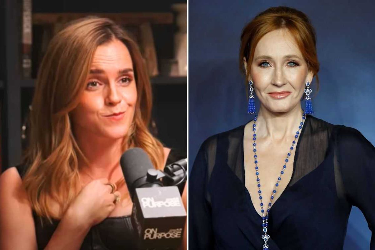 JK Rowling finally responds to Emma Watson olive branch amid trans row as she mocks actress