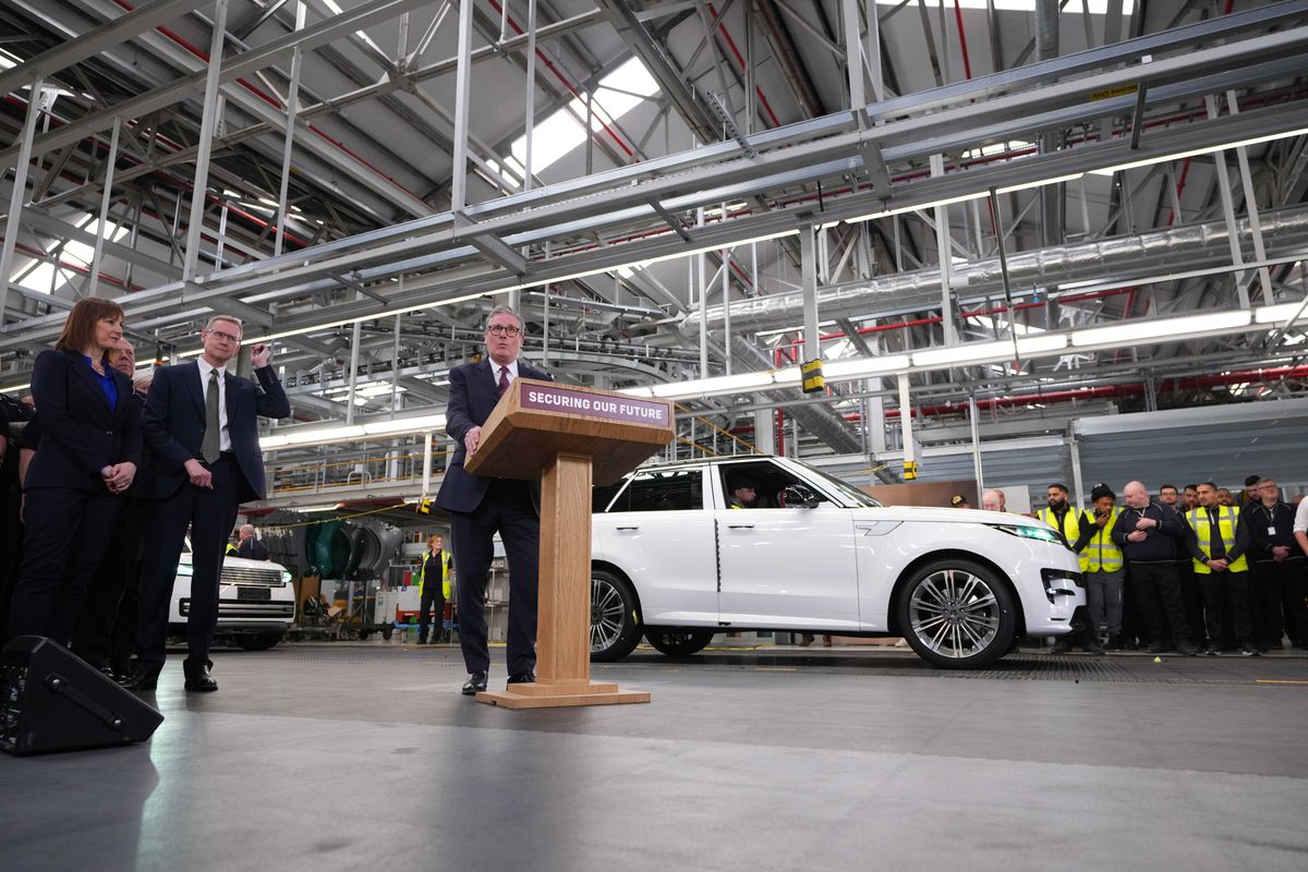 Labour announces huge £1.5bn loan for Jaguar Land Rover after cyber attack forced production shutdown