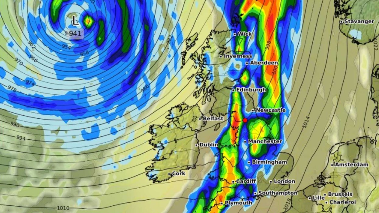 UK weather: Britain to be bashed by rain and strong winds as aftermath of Hurricane Humberto makes way across Atlantic
