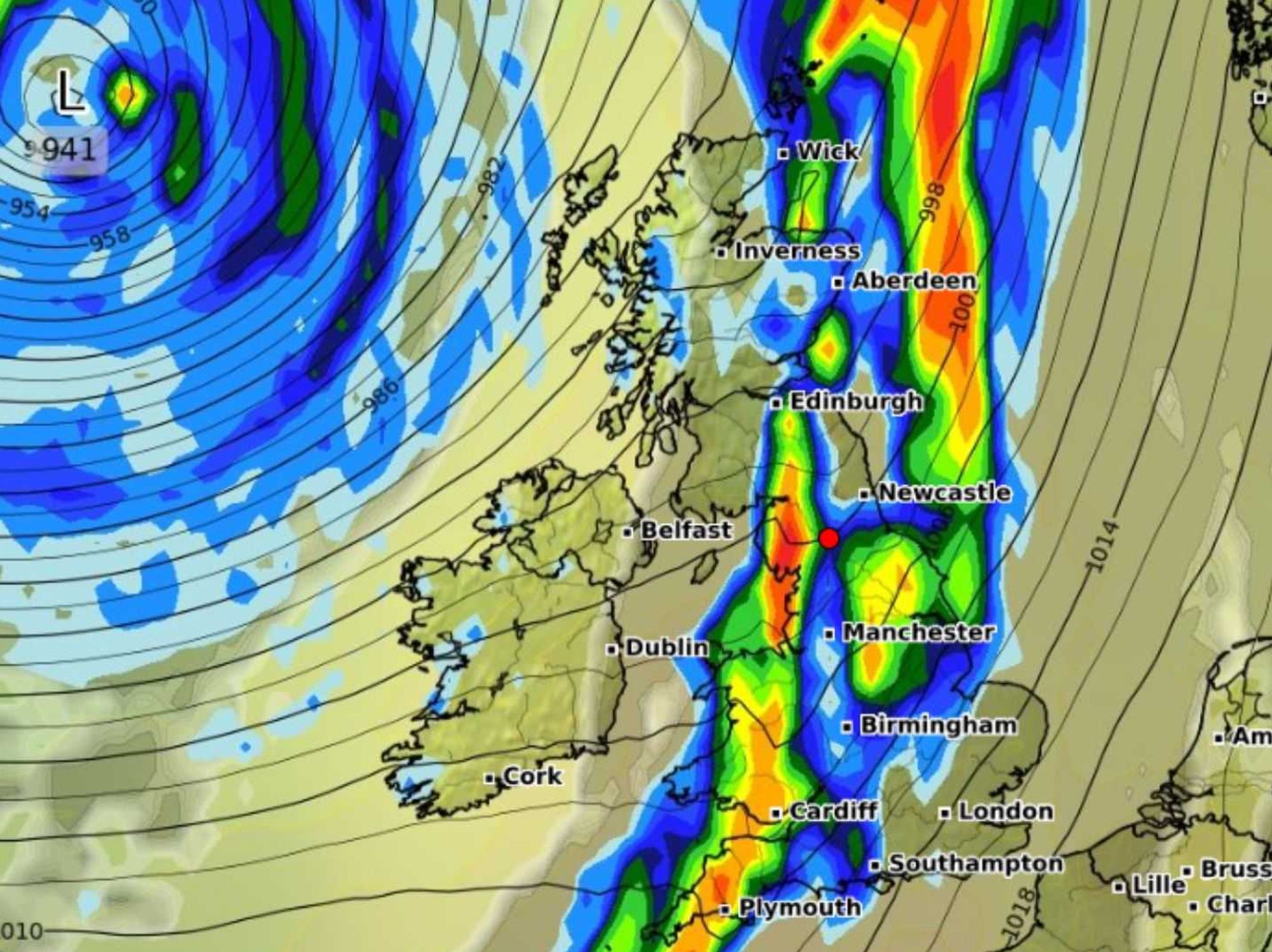 UK weather: Britain to be bashed by rain and strong winds as aftermath of Hurricane Humberto make...