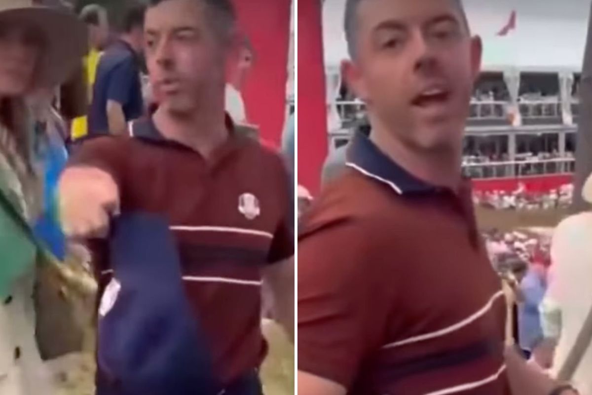 Rory McIlroy had fan ejected from Ryder Cup after suffering homophobic abuse as new footage emerges