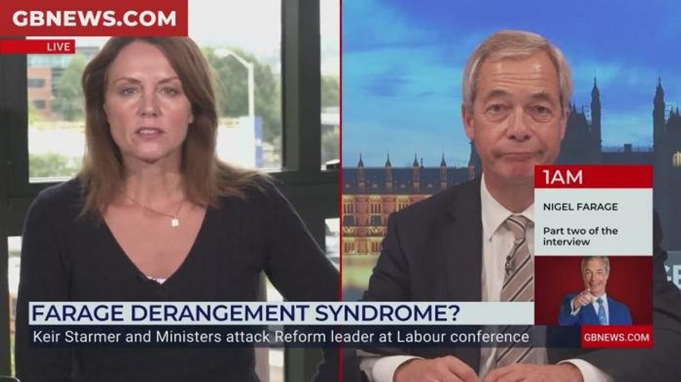 WATCH: Nigel Farage admits he is 'fearful' after Keir Starmer's 'inciteful' attack