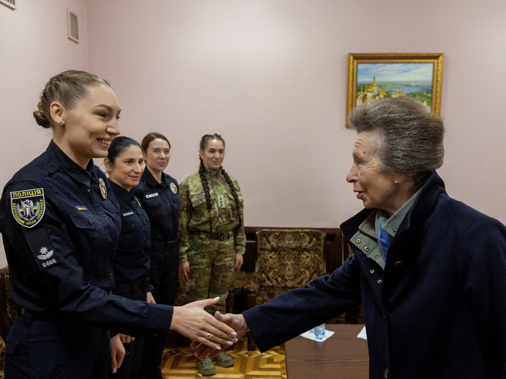 Princess Anne ‘profoundly moved’ by impact of war on Ukraine’s youngest citizens