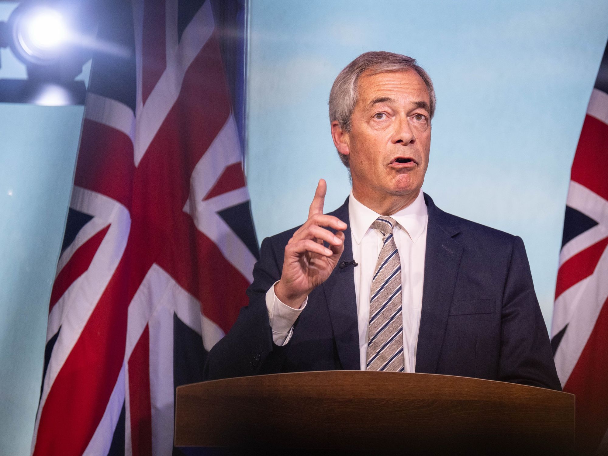 Reform UK donors forced to step in to cover Nigel Farage's security detail after authorities 'sla...
