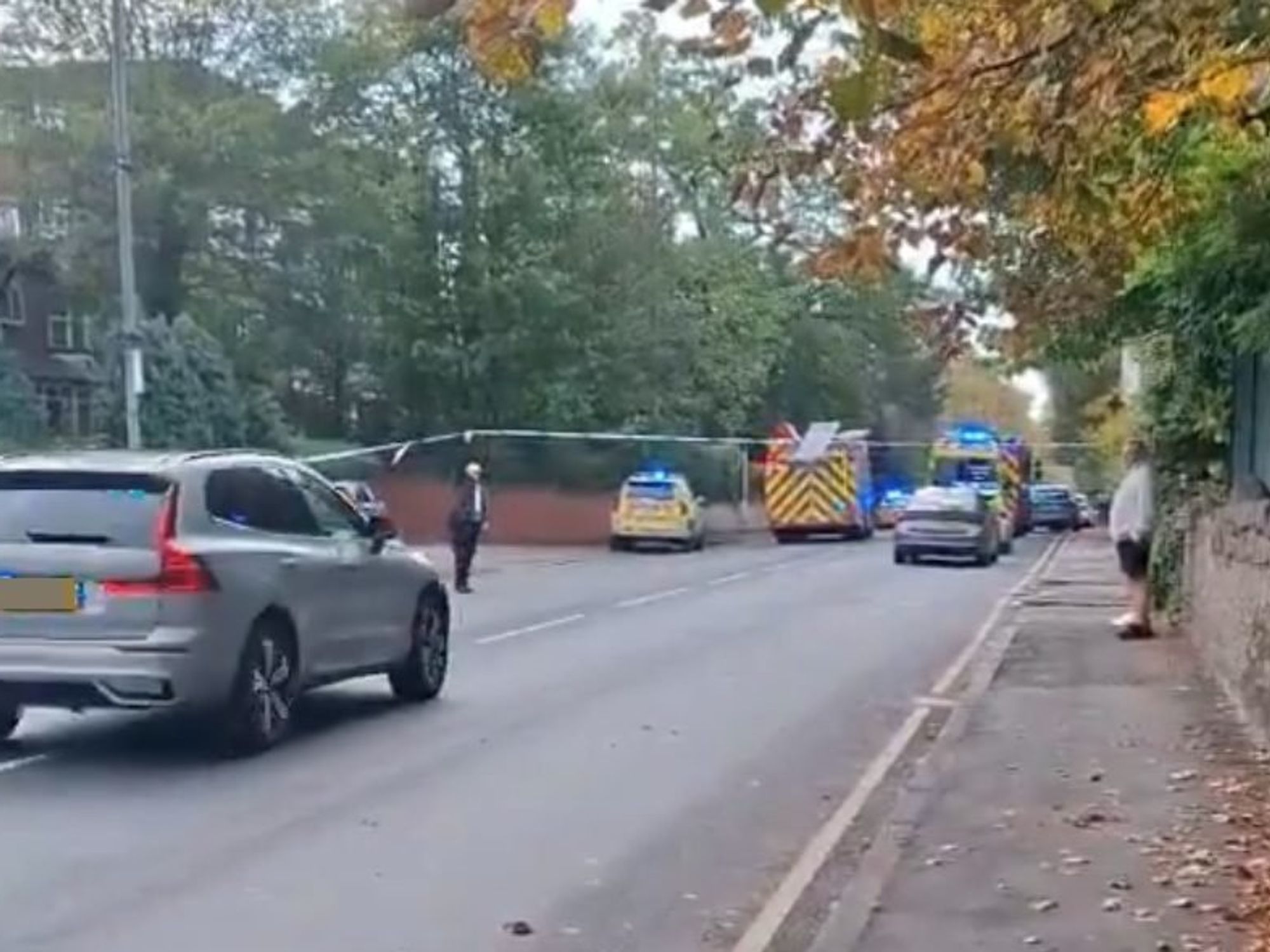 Multiple people stabbed at Manchester synagogue as police rush to the scene