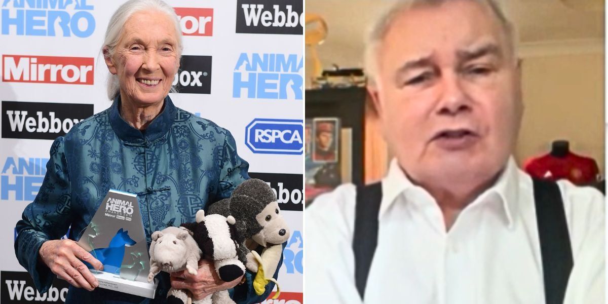 Eamonn Holmes pays emotional tribute to ‘absolutely mind-blowing’ Jane Goodall following primatologist’s death Eamonn Holmes pays emotional tribute to ‘absolutely mind-blowing’ Jane Goodall following primatologist’s death