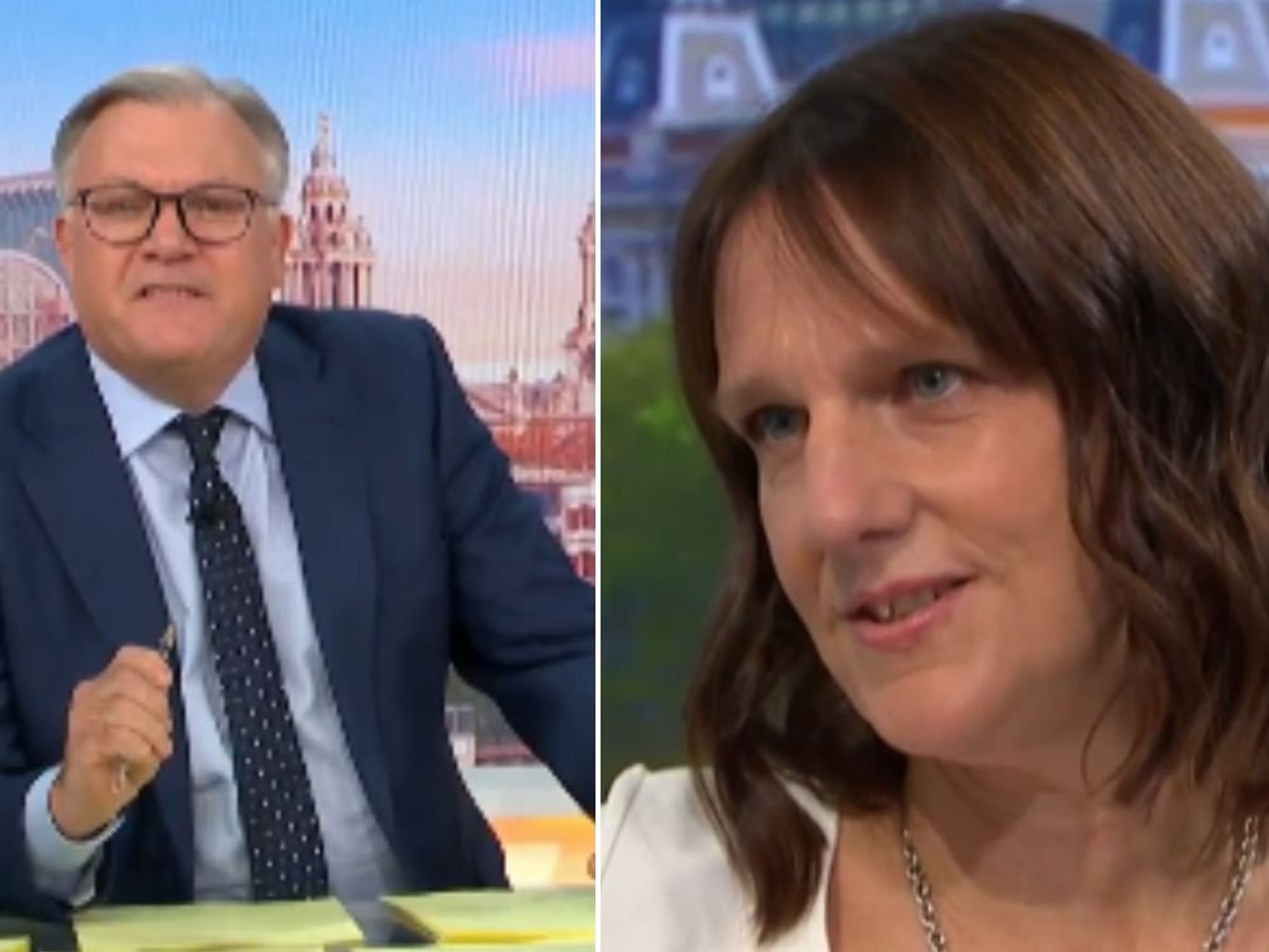ITV GMB viewers make demand over Ed Balls following 'stupid' comments during interview: 'Get him off!'