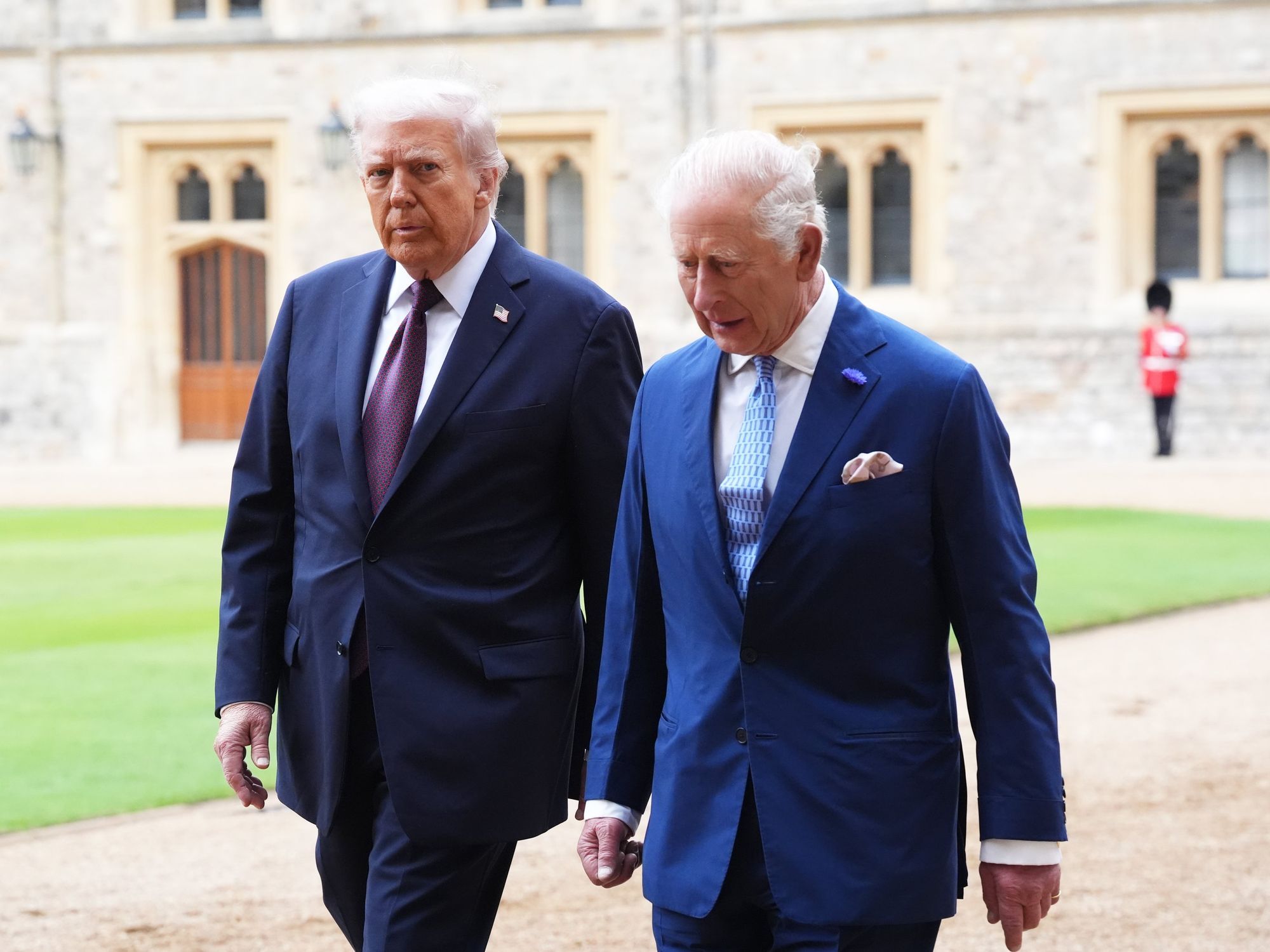 Major overhaul outside of Windsor Castle amid Donald Trump's visit cost UK taxpayers more than £50,000