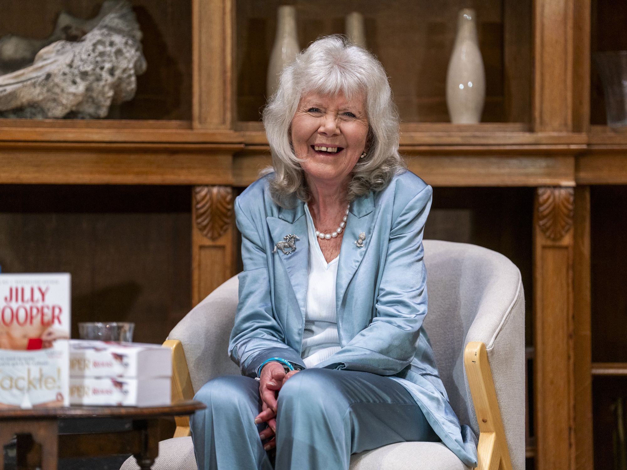 Jilly Cooper dies 'unexpectedly' aged 88 as children issue heartbreaking statement after fall at home