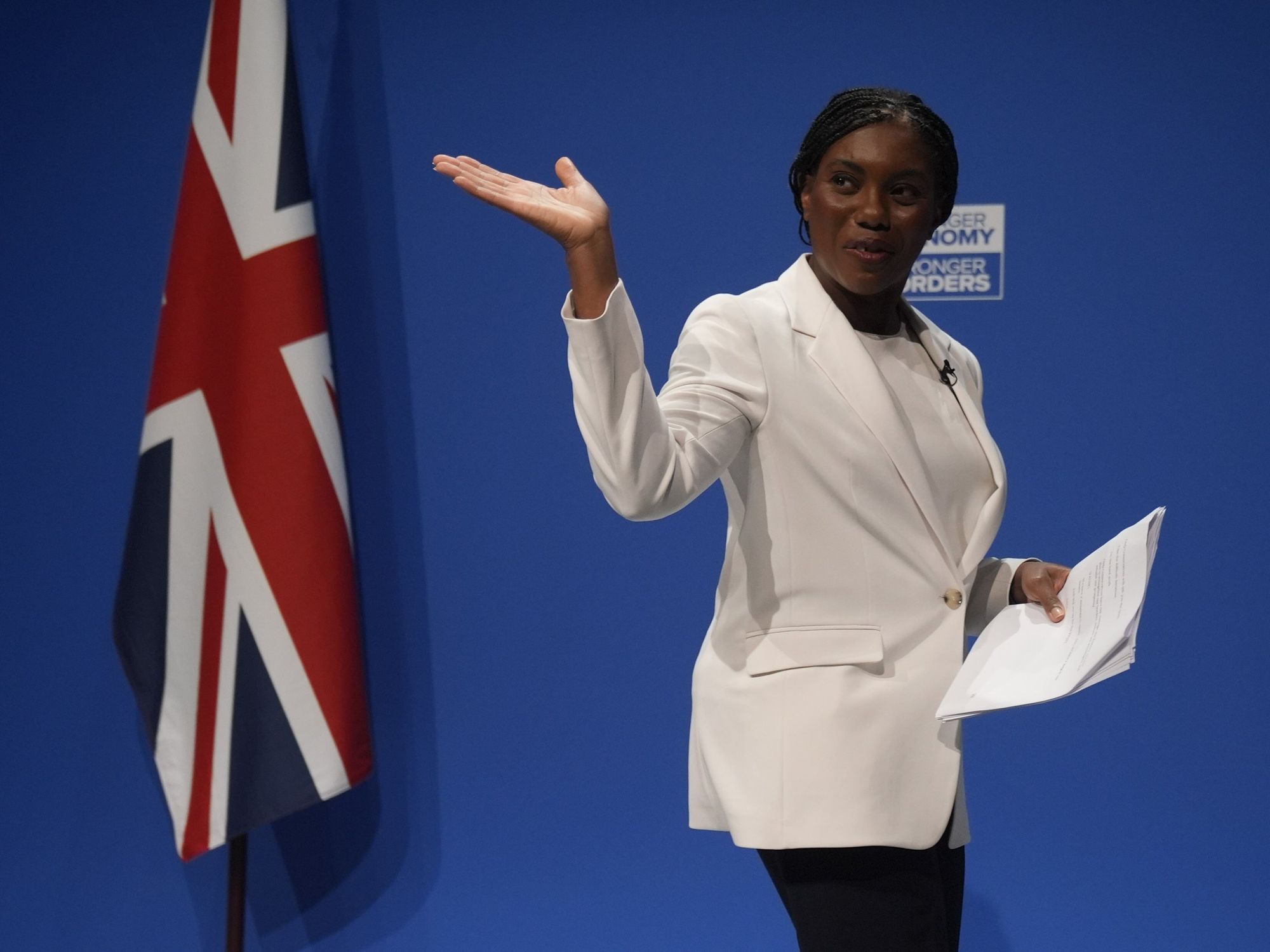 Kemi Badenoch axes God Save the King from end of Conservative Conference to play pop music