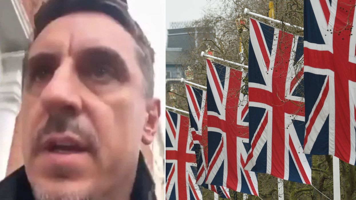 Builders that flew Union Jack flag on Gary Neville's building site hit back at former England defender