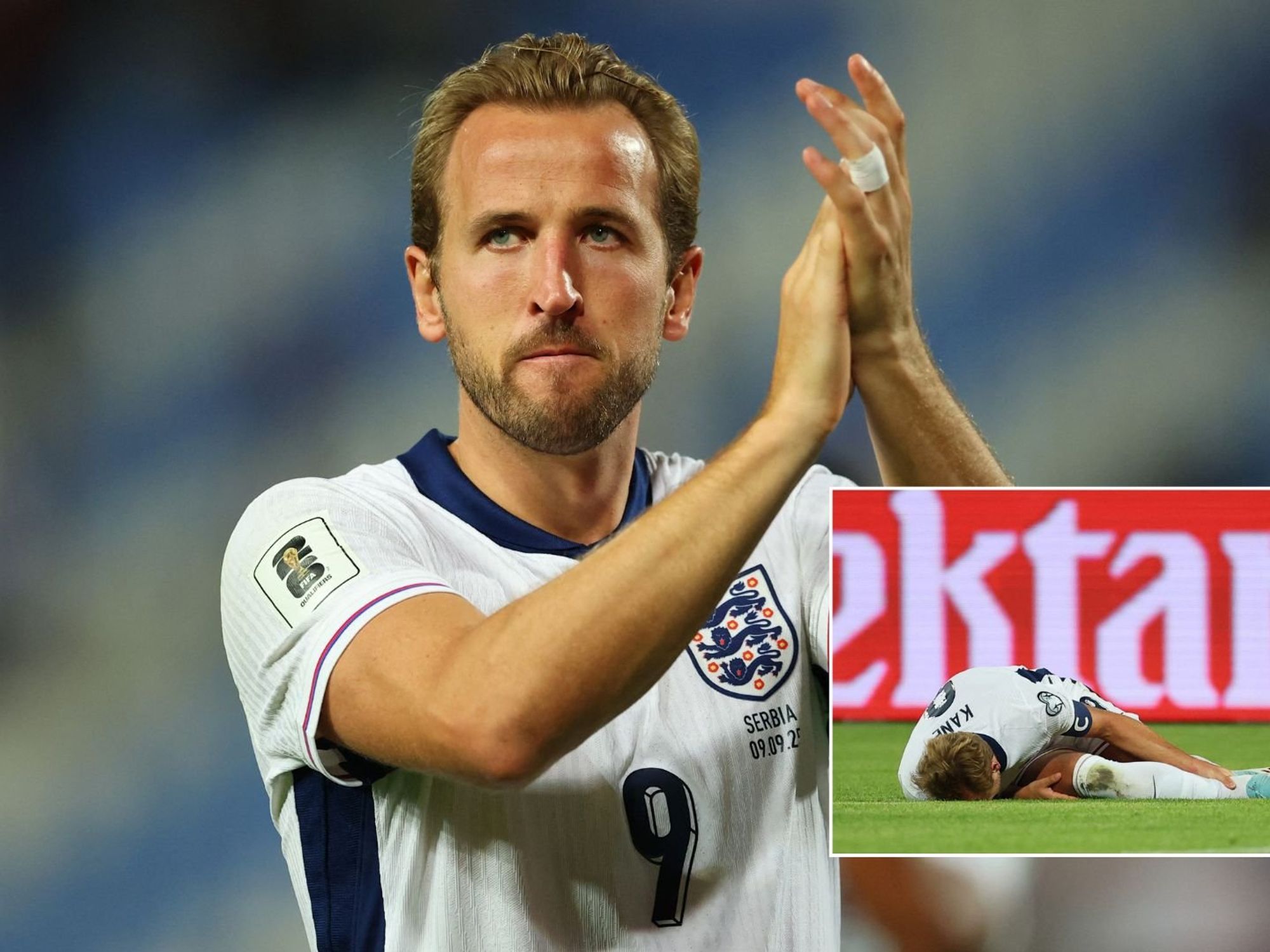 Harry Kane expected to be out of England friendly against Wales after missing training
