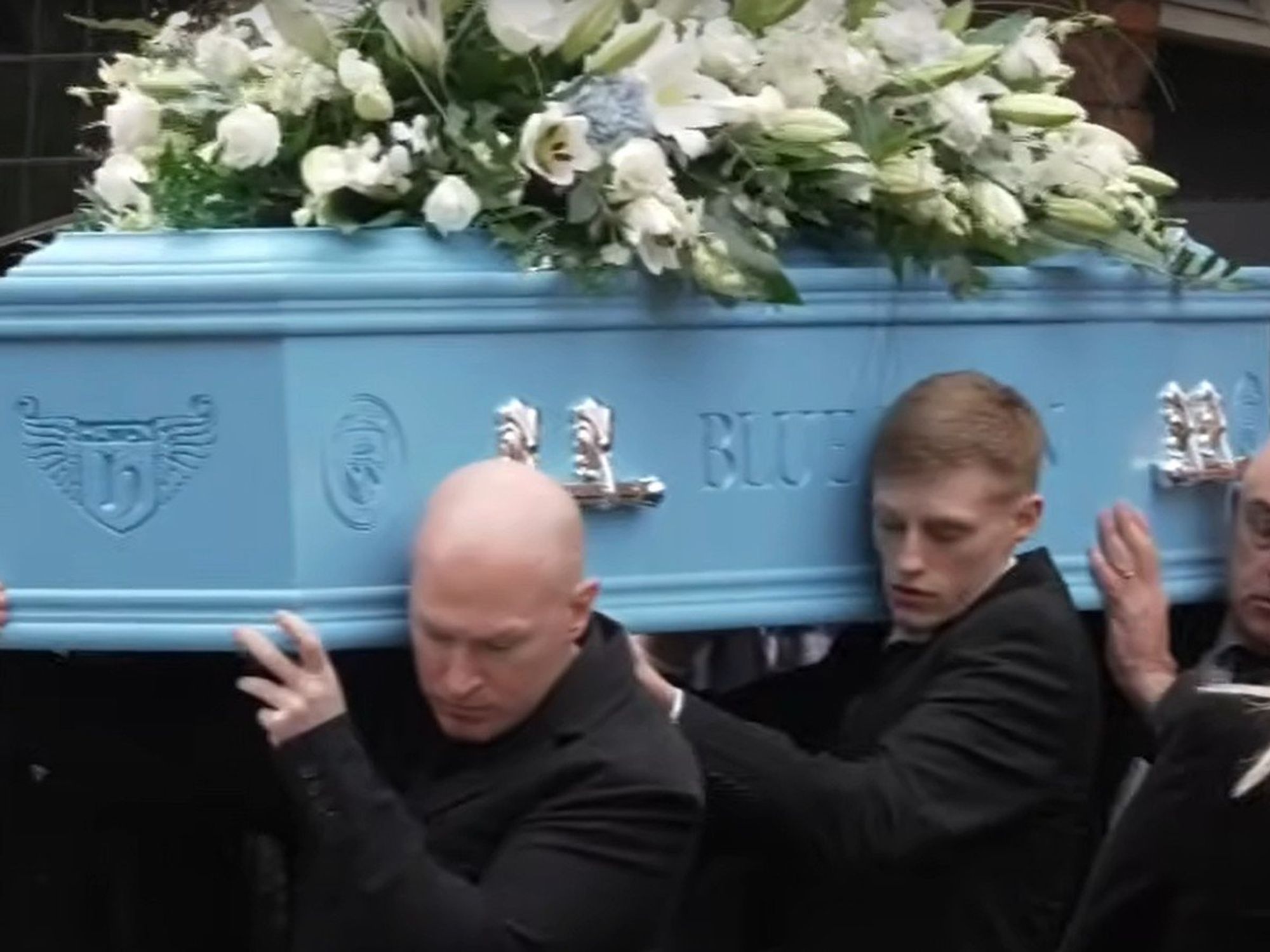 Ricky Hatton funeral: Mother and son pay tribute to boxing legend in emotional service in Manchester