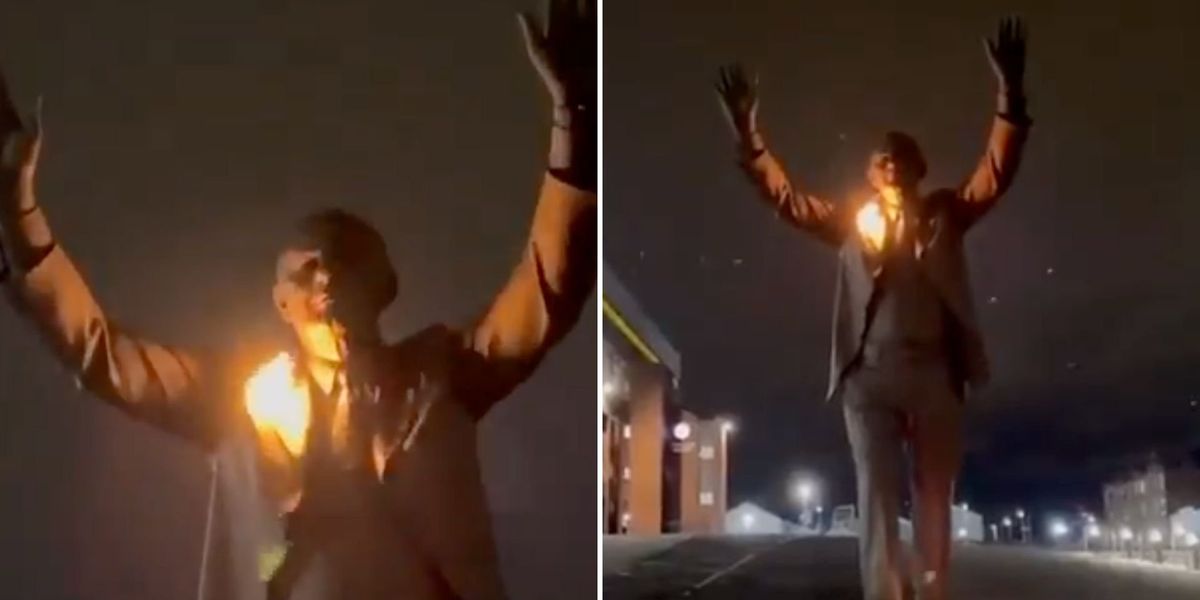 NextImg:Rangers condemn 'shameful' fire attack outside Ibrox as police launch investigation