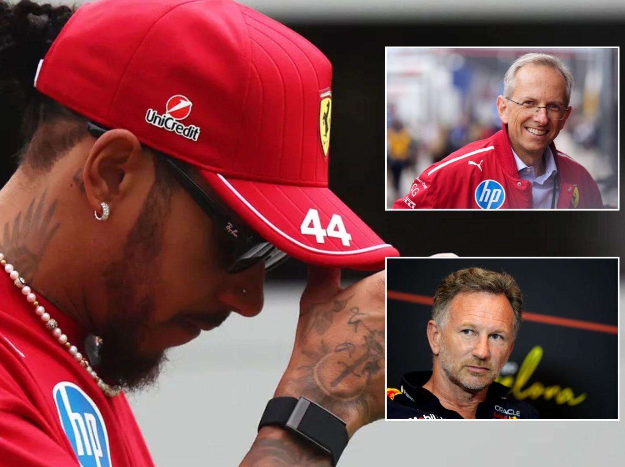 Ferrari chief sends stern warning to Lewis Hamilton as Christian Horner rumours grow